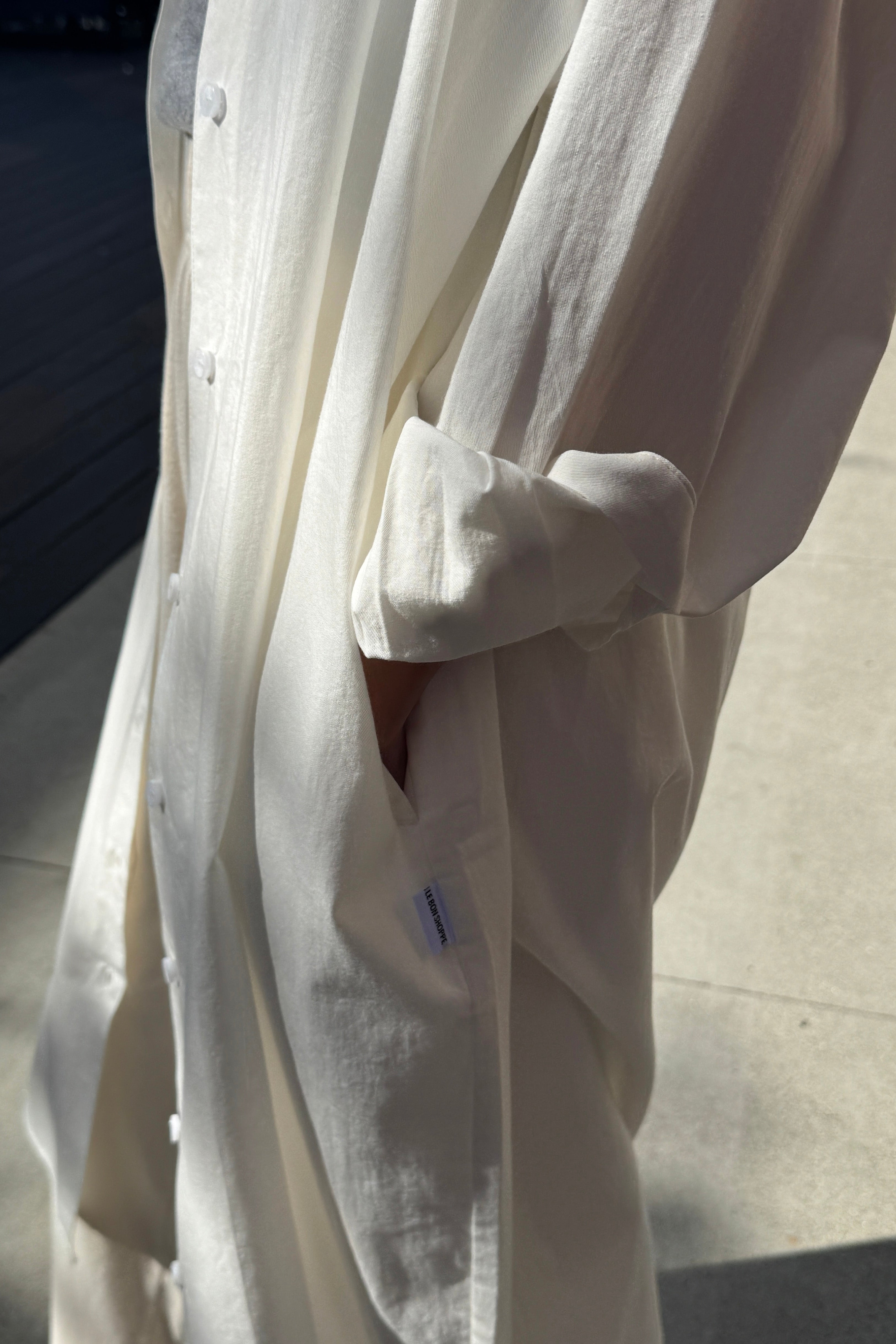 Artist Long Shirt - White