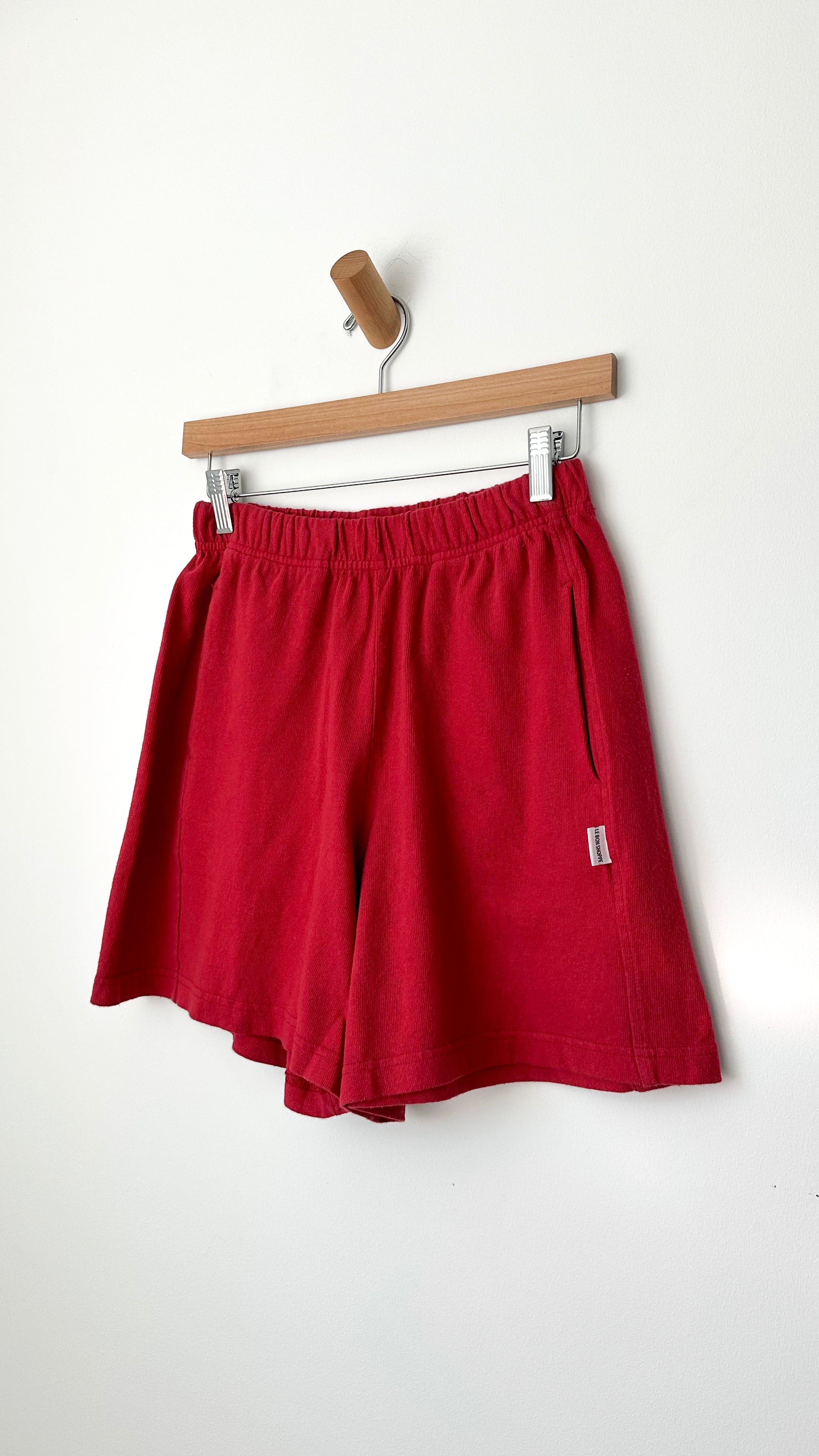 Flared Basketball Shorts - Crayon Red