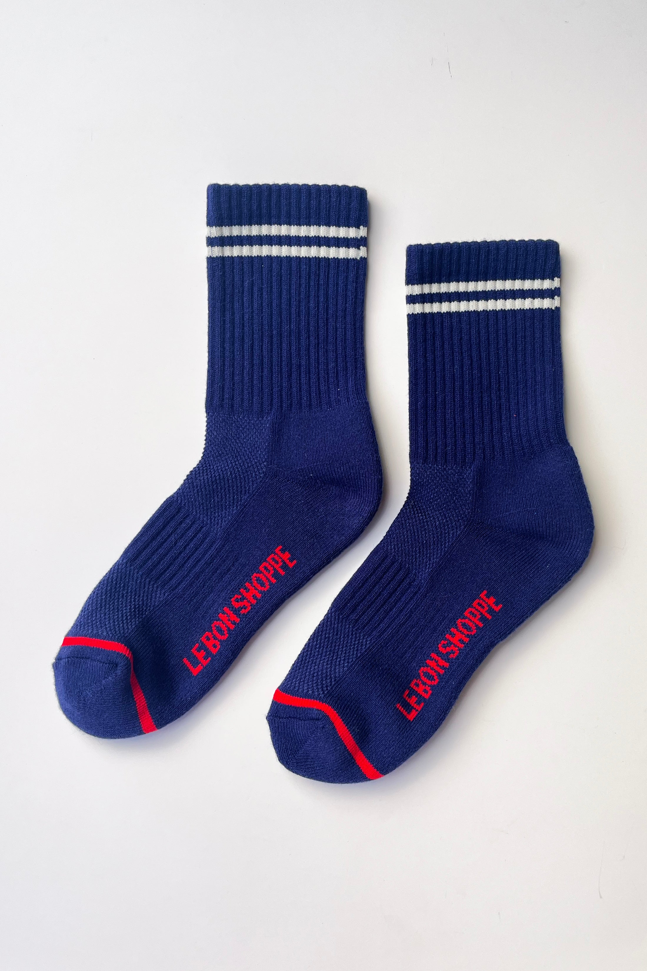 Boyfriend Socks - Navy
