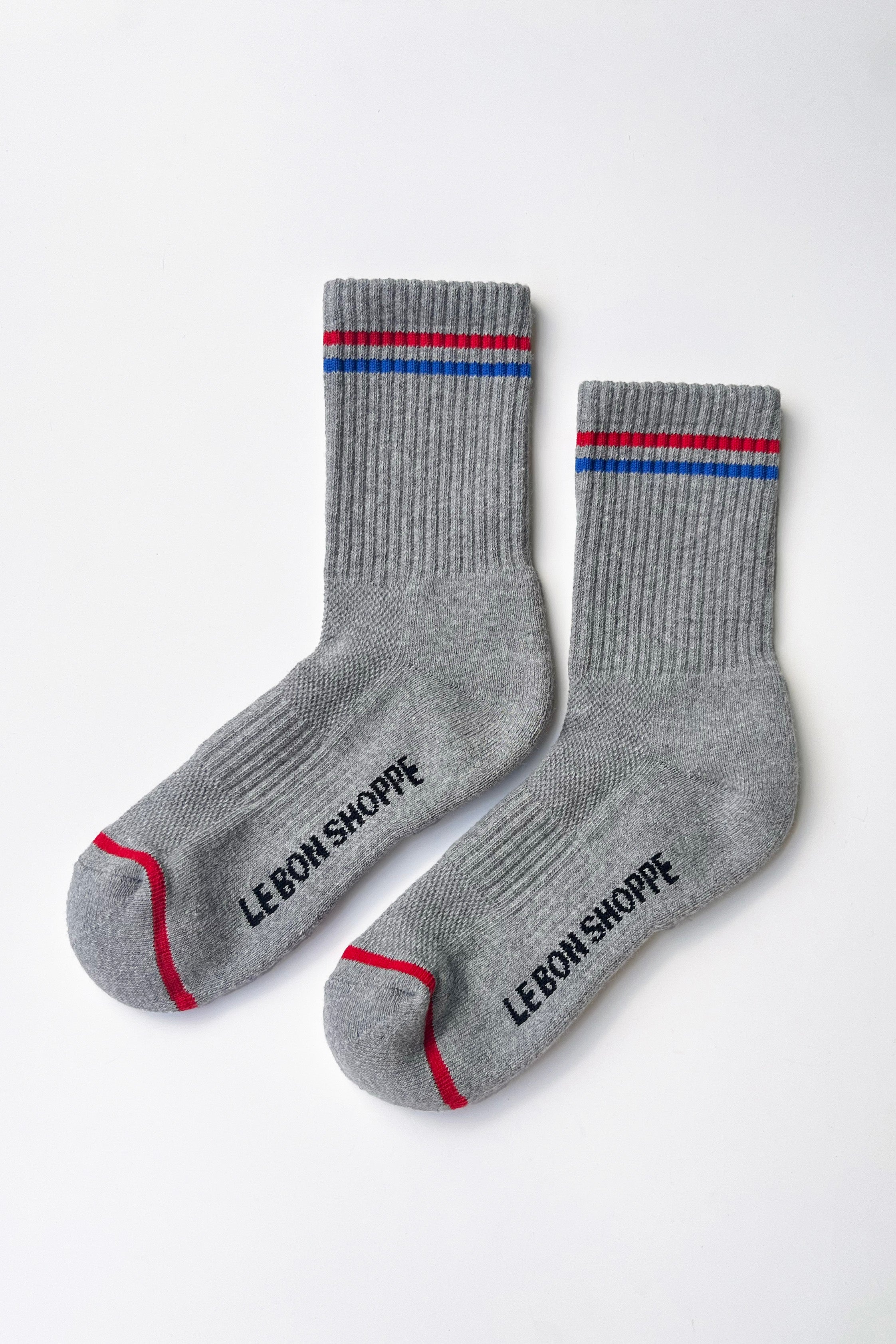 Boyfriend Socks - True Grey
