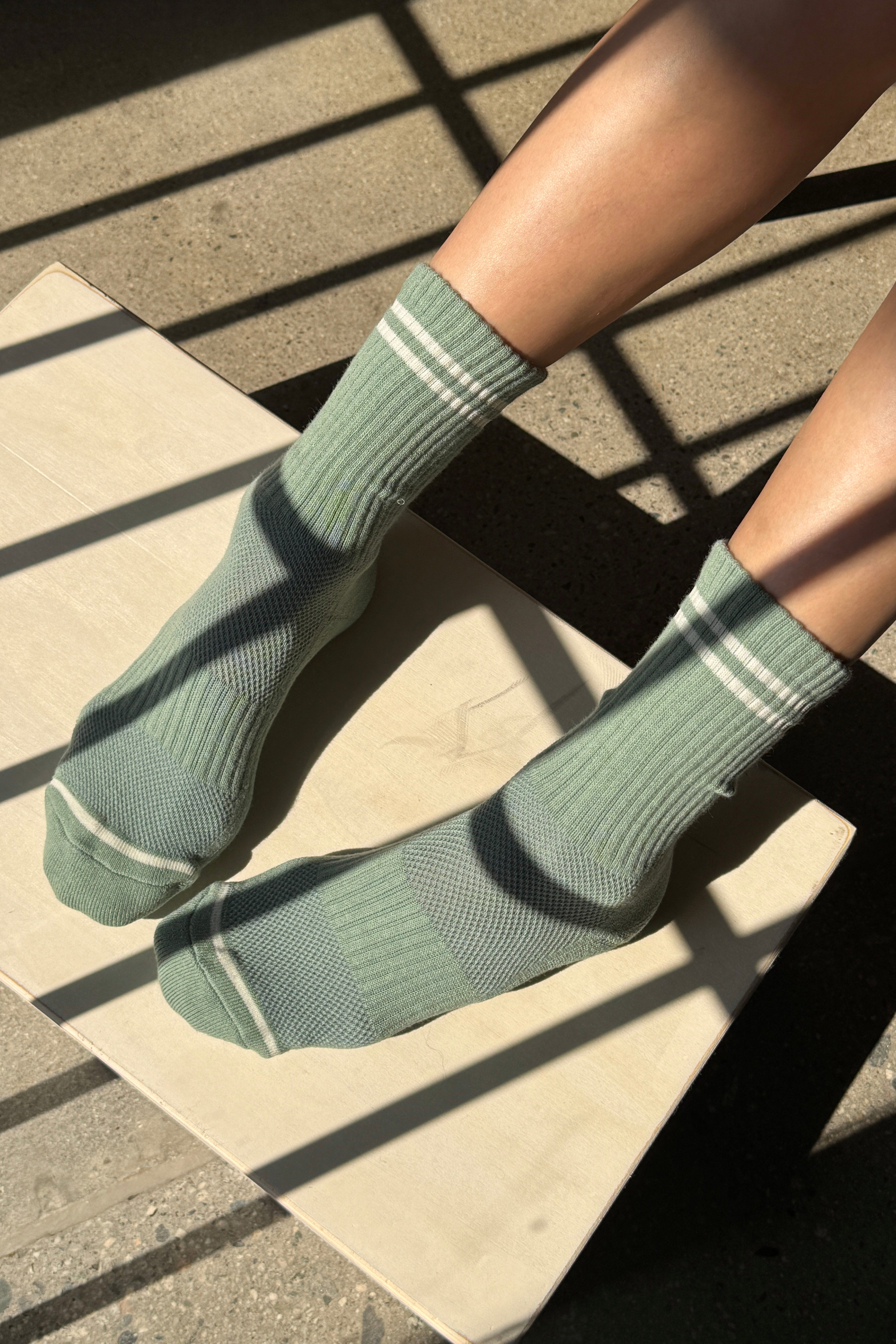 Boyfriend Socks - Meadow