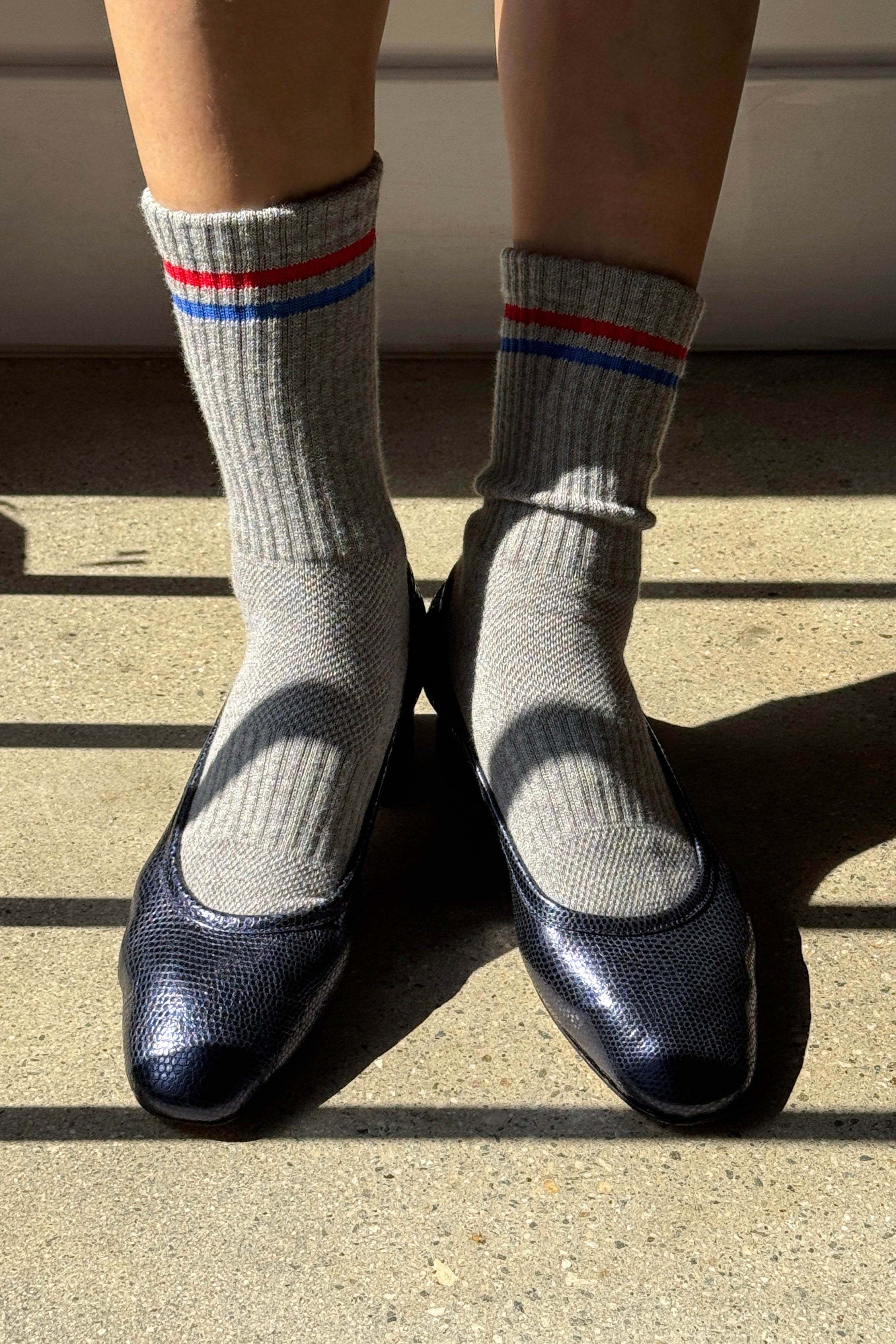 Chaussettes Boyfriend - Gris Vrai