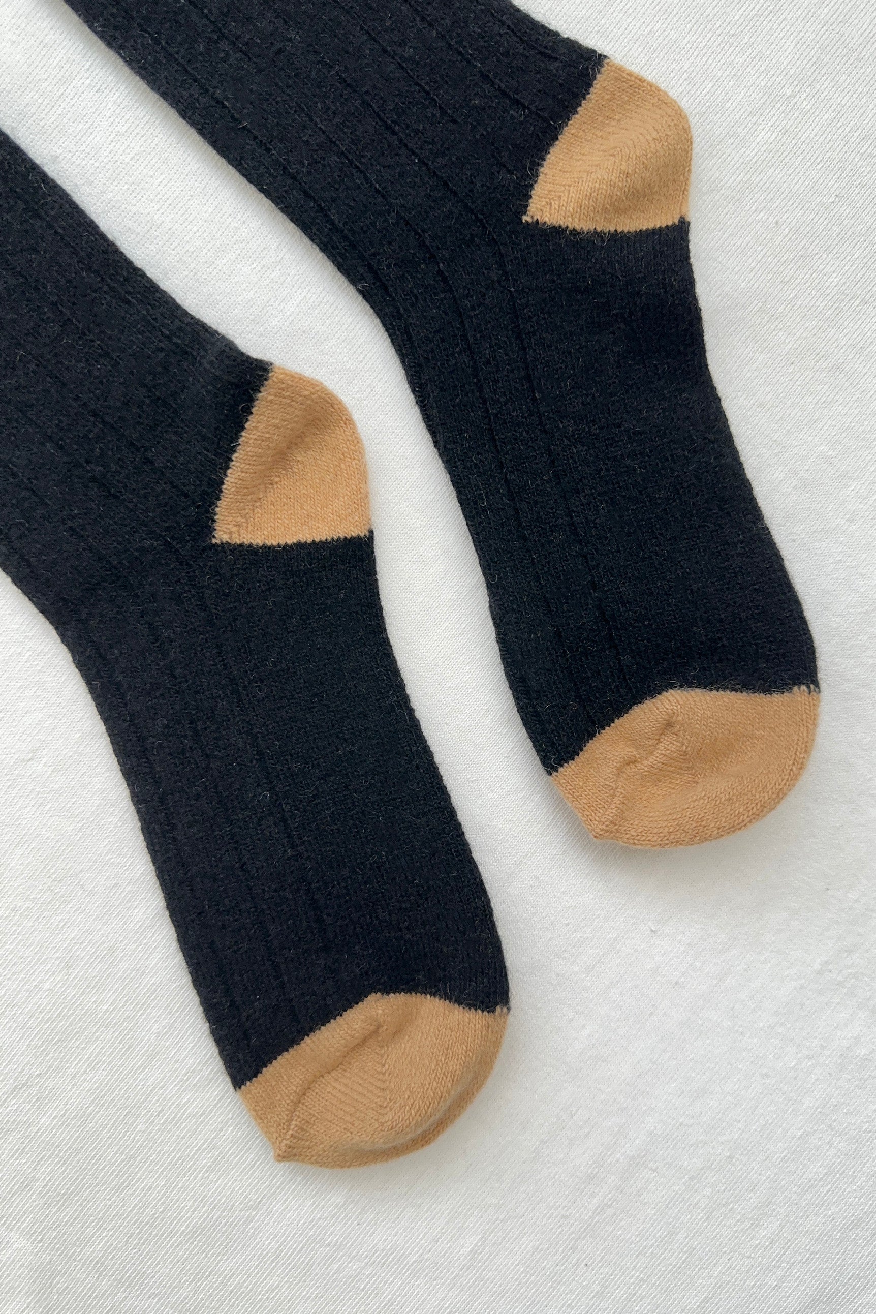 Chaussettes Classiques En Cachemire - Noir