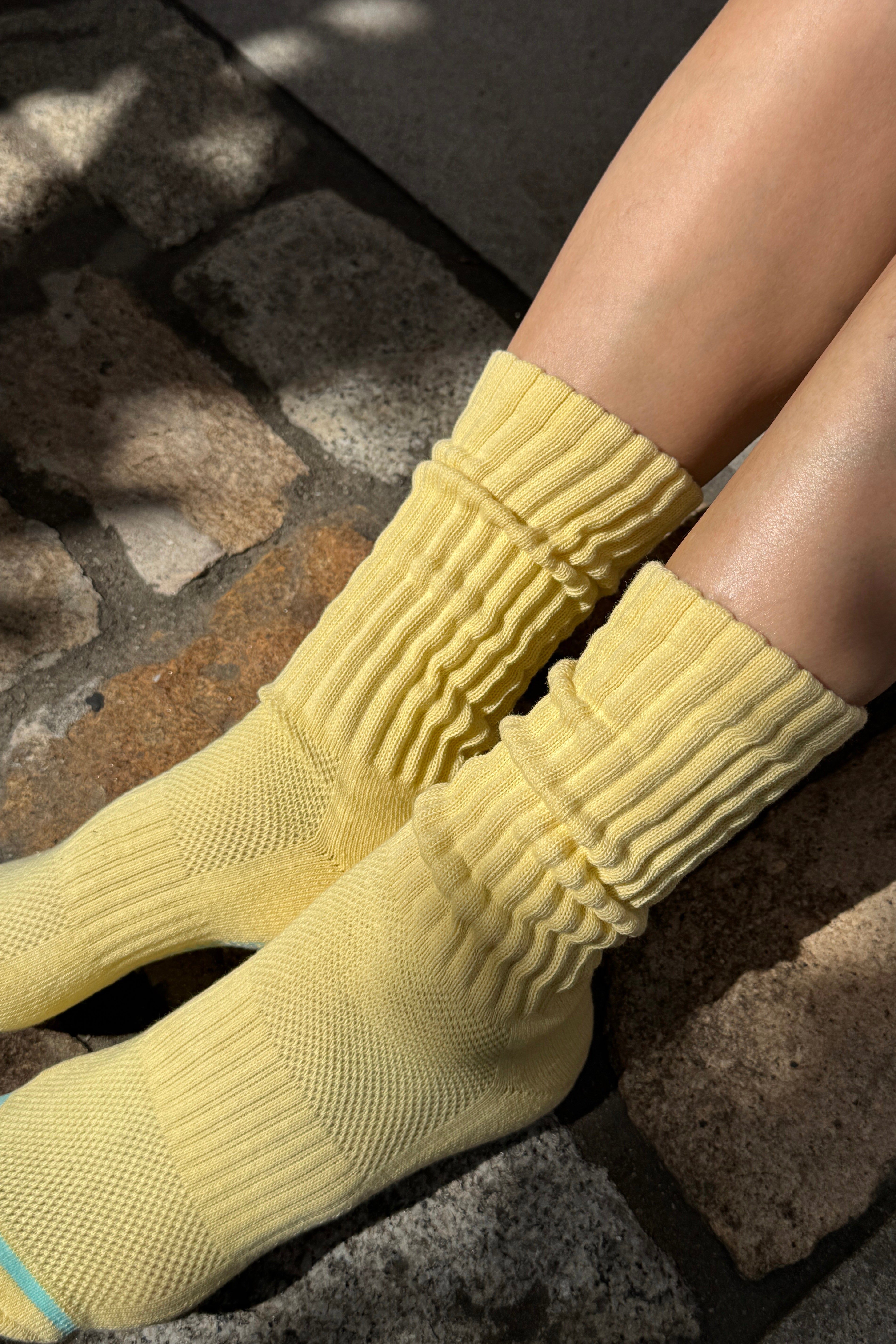 Ballet Socks - Pale Yellow