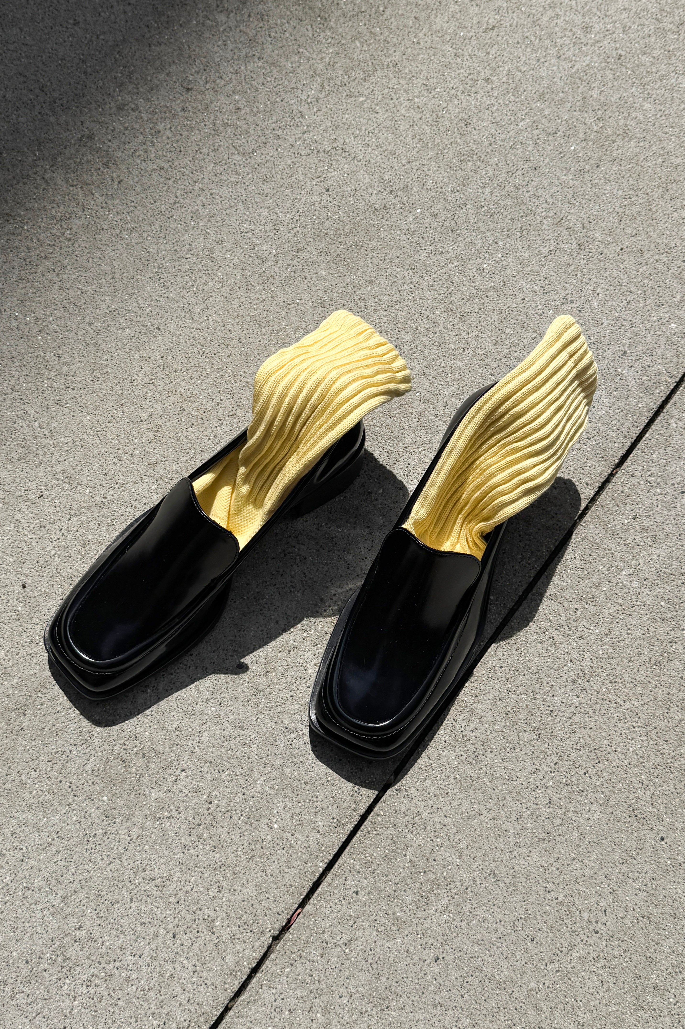 Ballet Socks - Pale Yellow