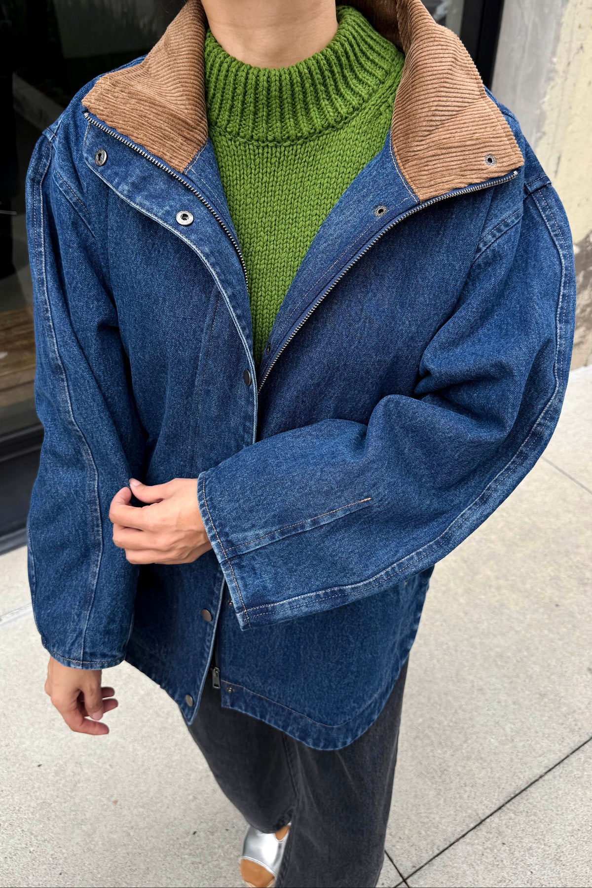 Blair Jacket - Blue Denim
