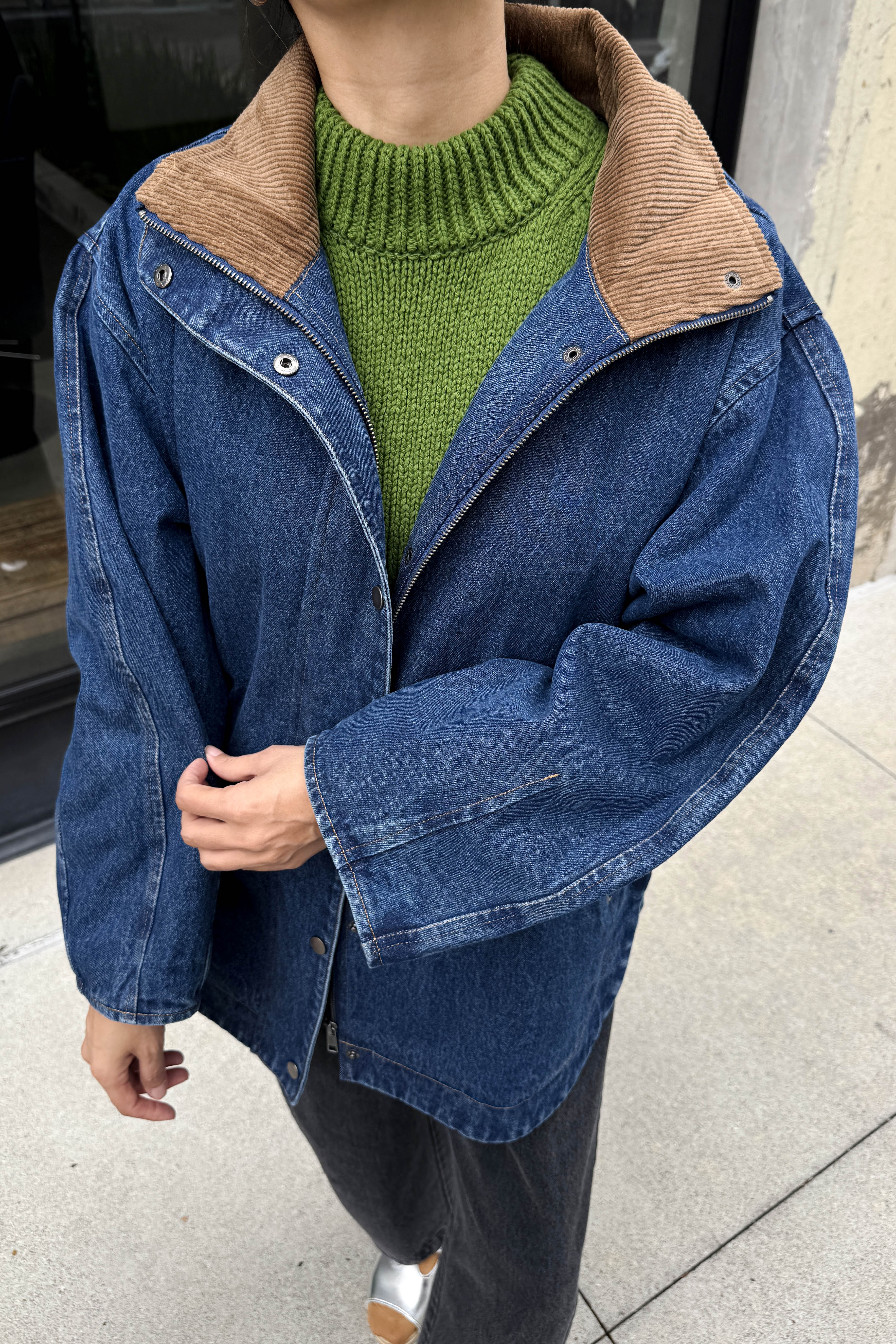 Blair Jacket - Blue Denim