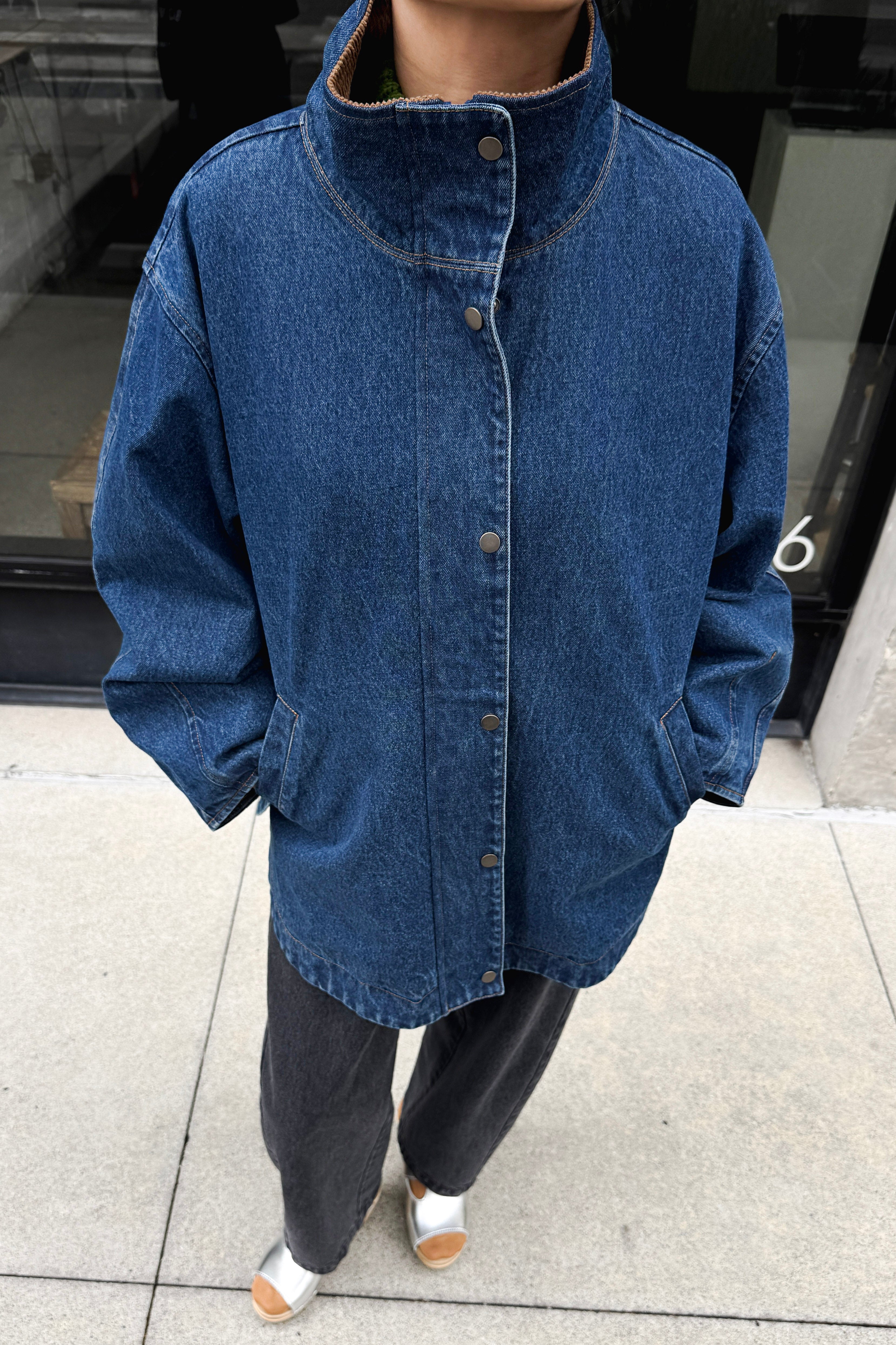 Blair Jacket - Blue Denim