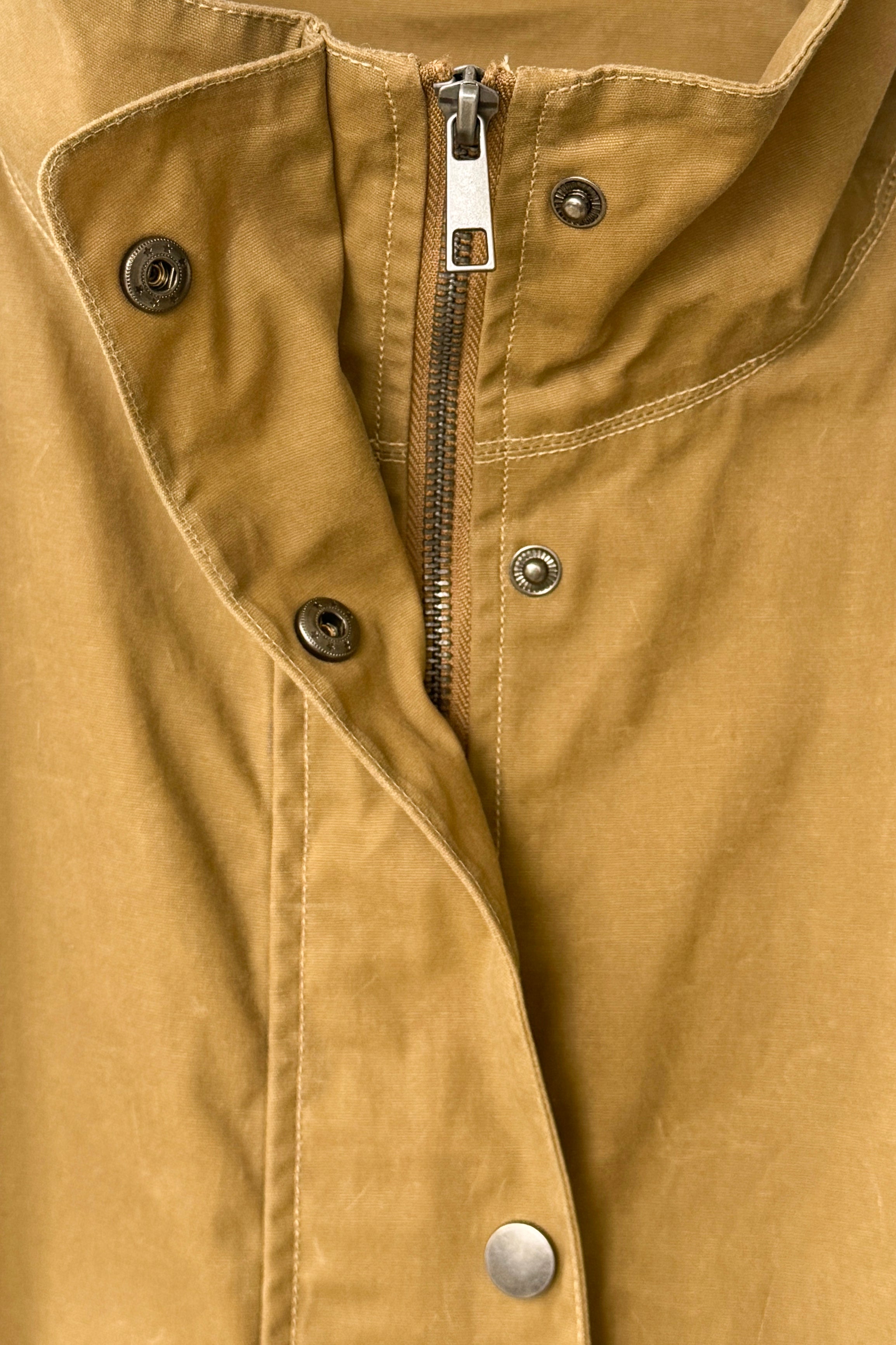 Blair Waxed Cotton Jacket - Khaki