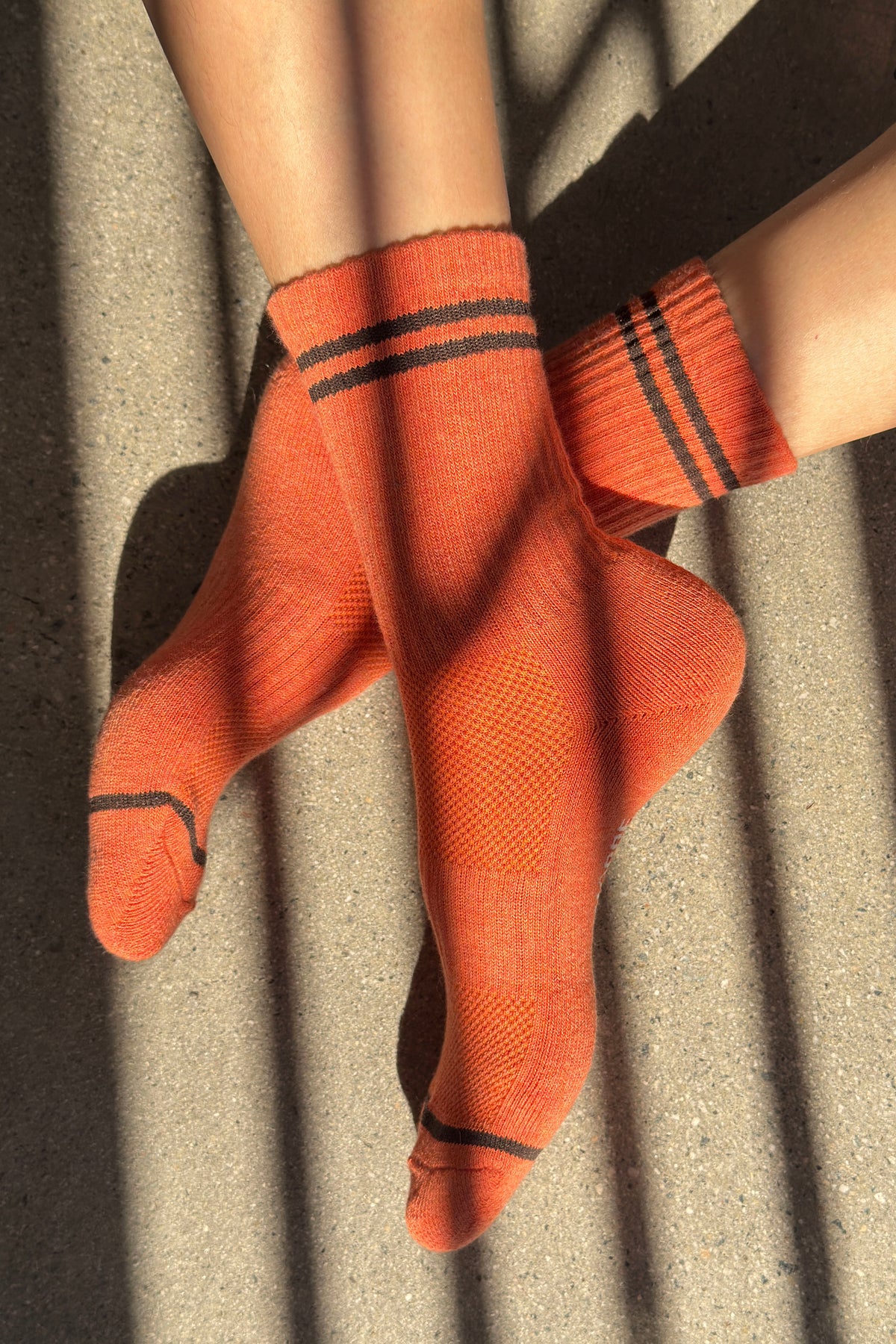 Boyfriend Socks - Blood Orange