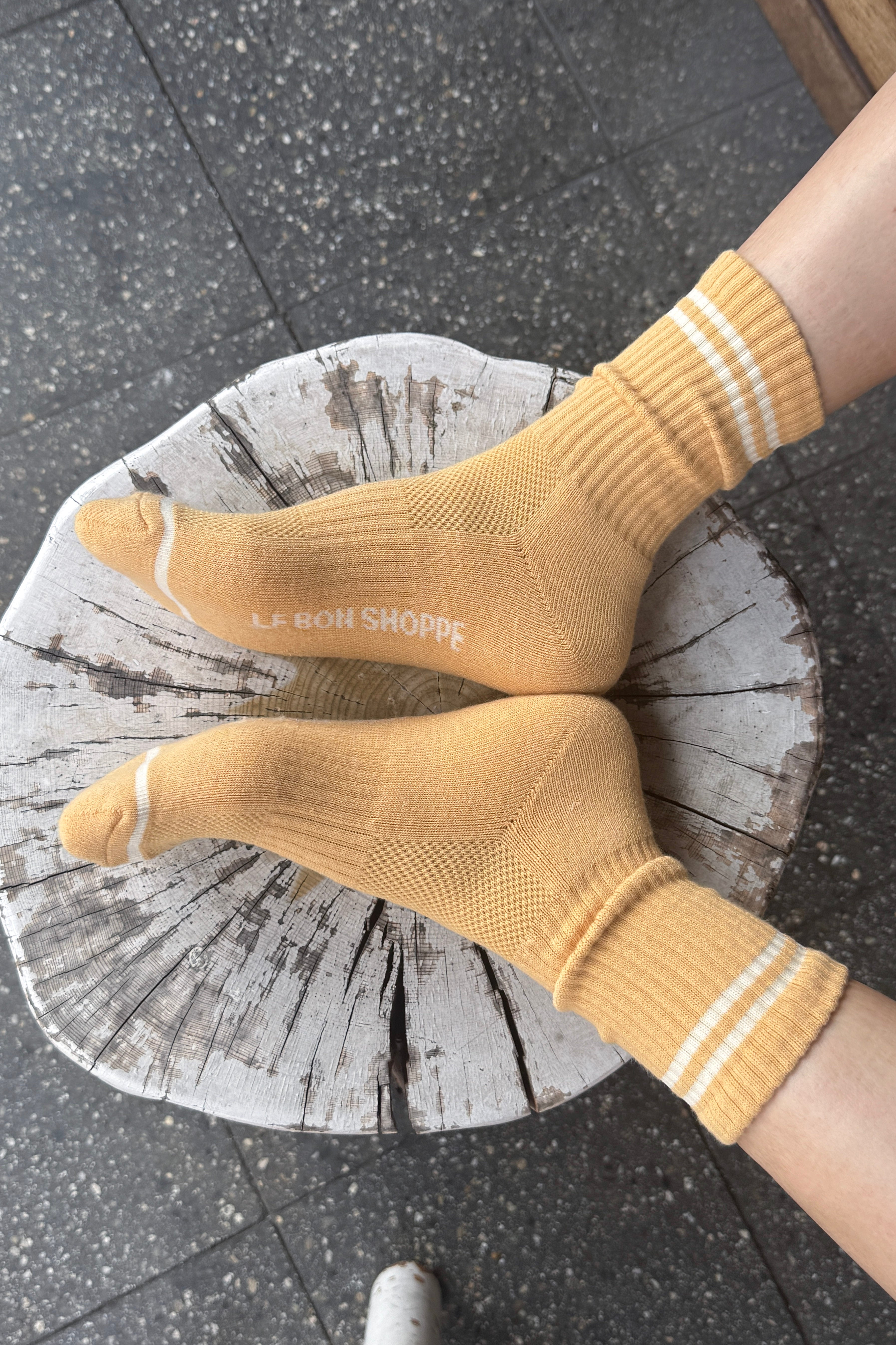 Chaussettes Boyfriend - Beurre