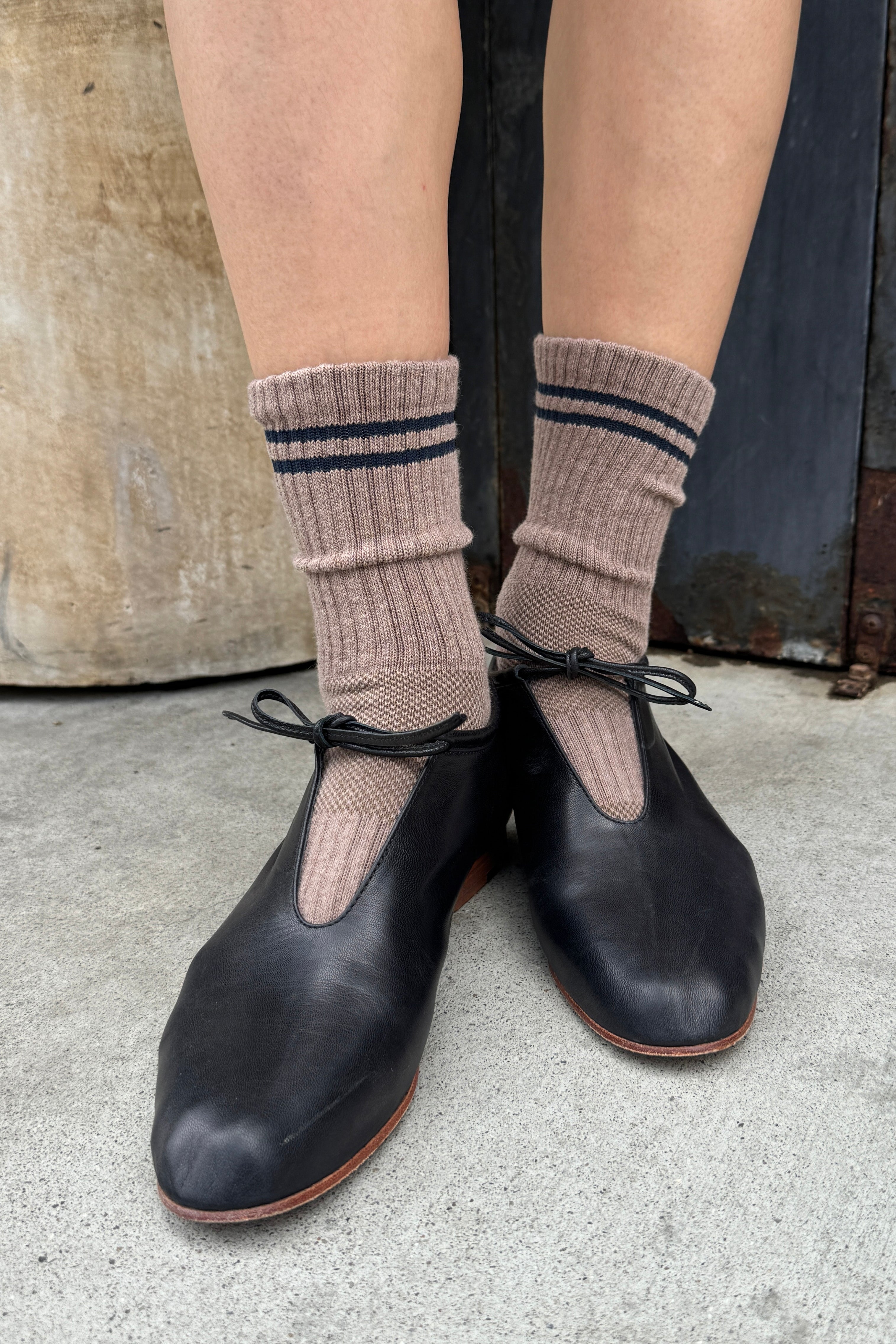 Chaussettes Boyfriend - Cacao