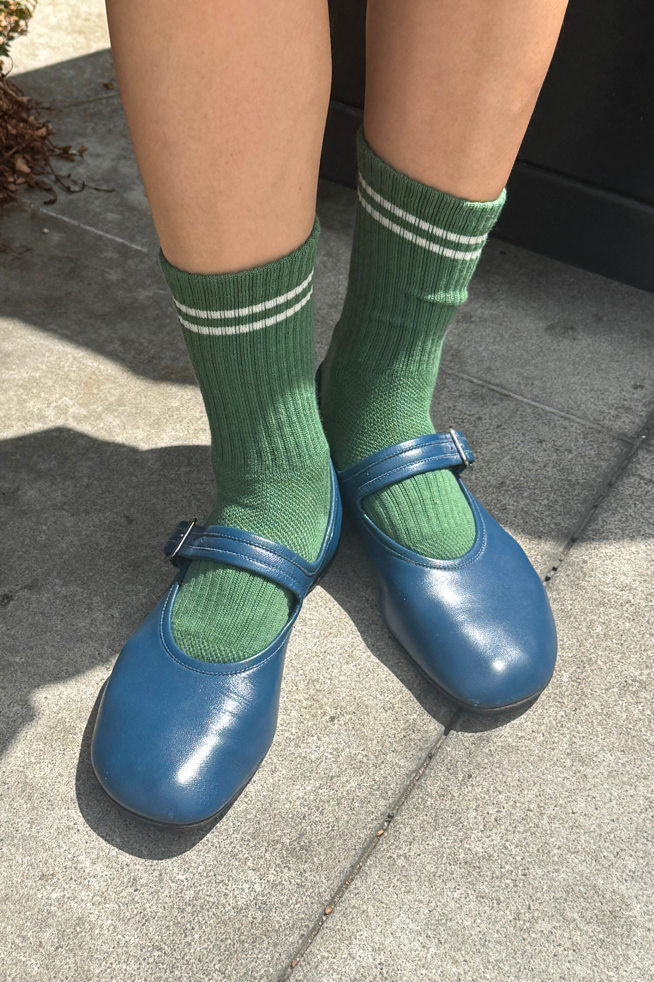 Calcetines Boyfriend - Musgo