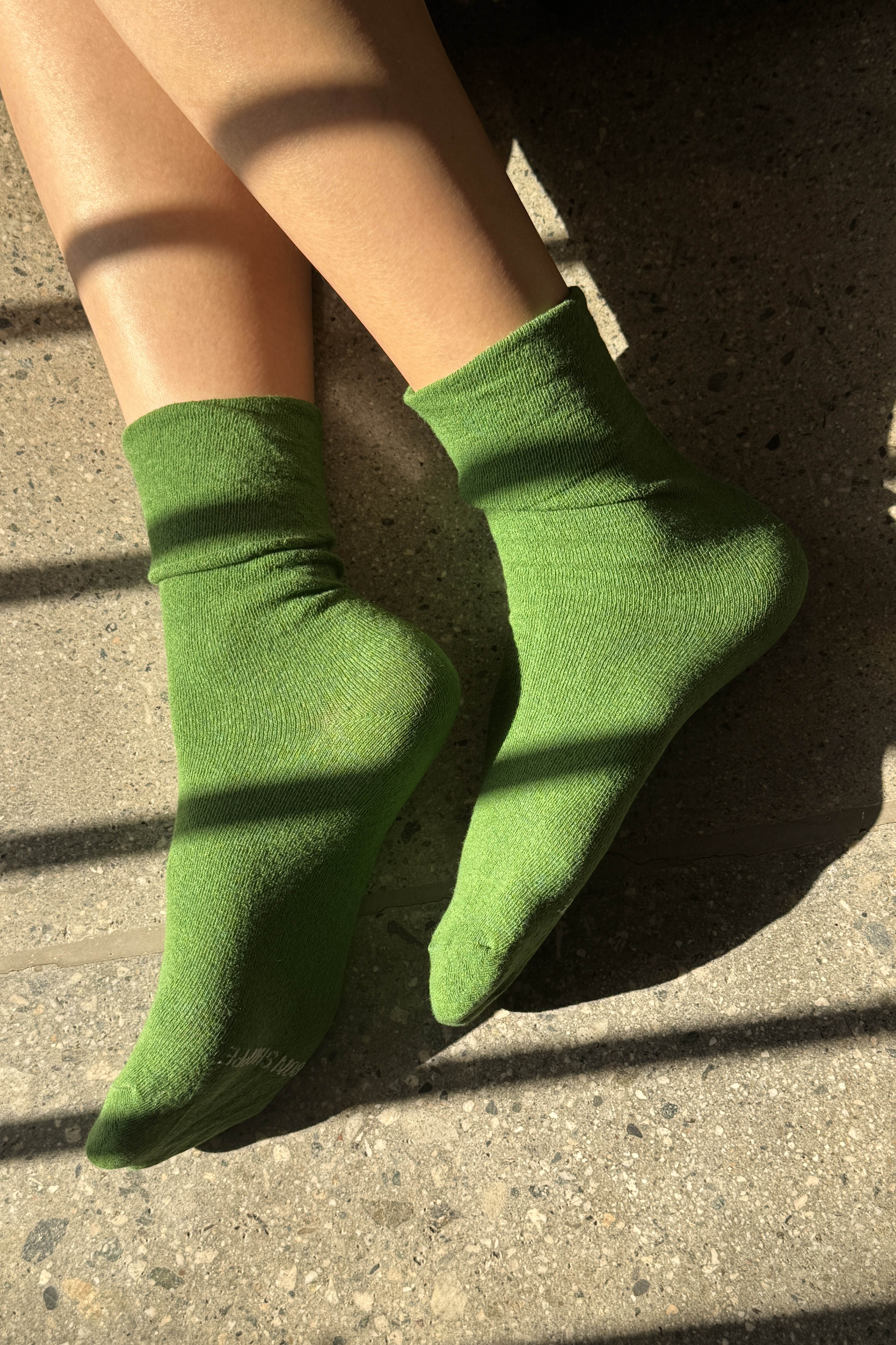 Breezy Sneaker Socks - Avocado