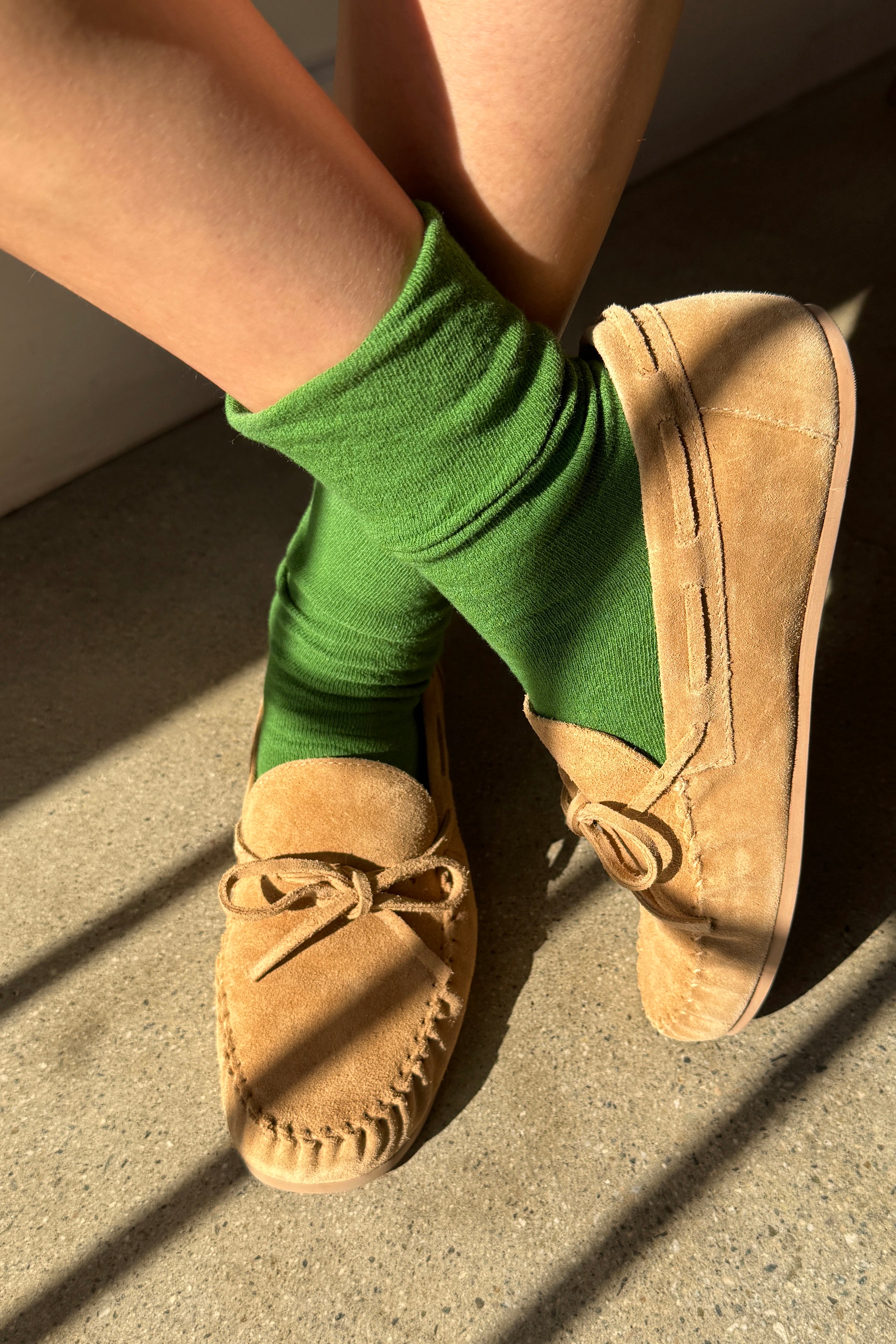 Breezy Sneaker Socks - Avocado