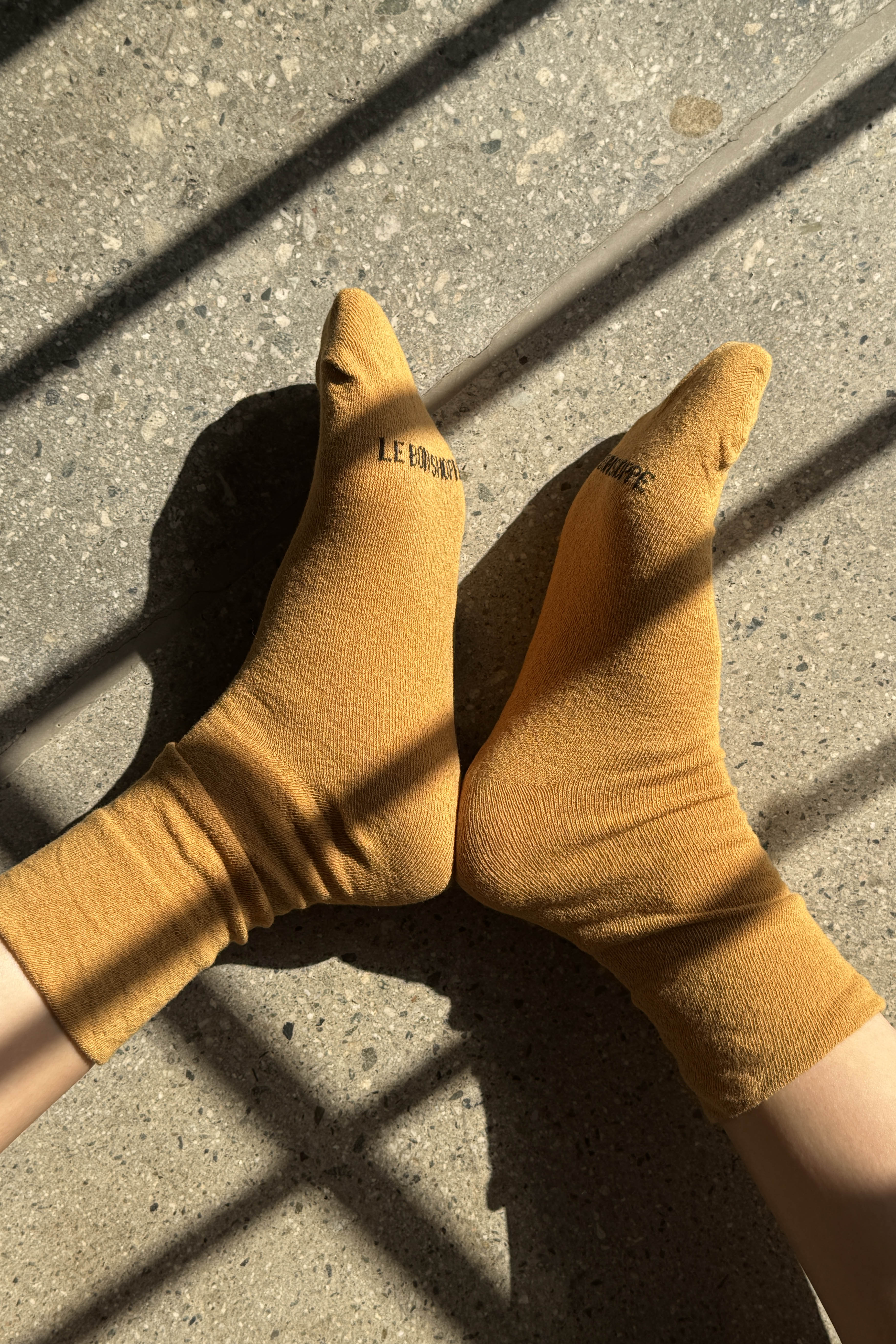 Breezy Sneaker Socks - Goldenrod