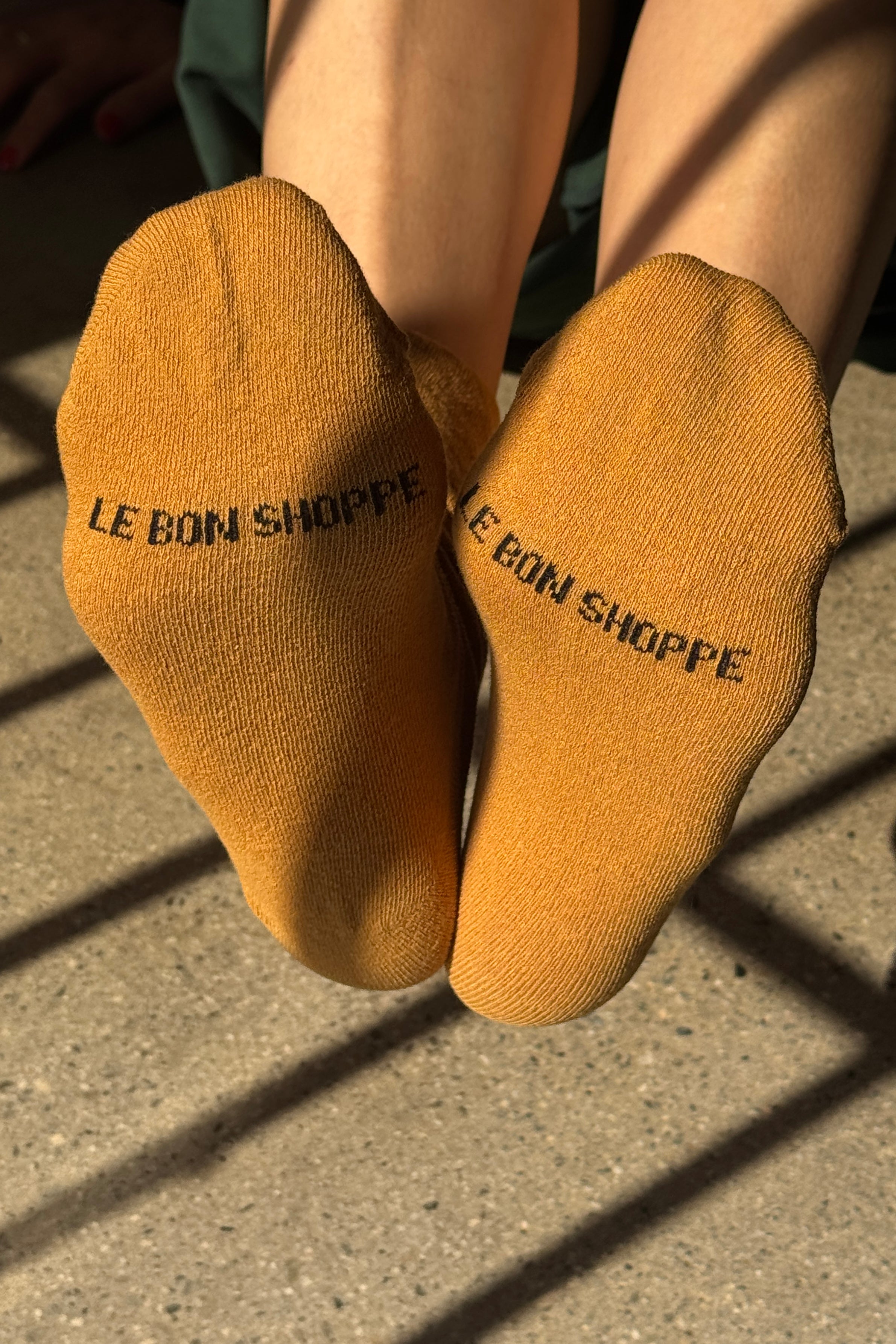Breezy Sneaker Socks - Goldenrod