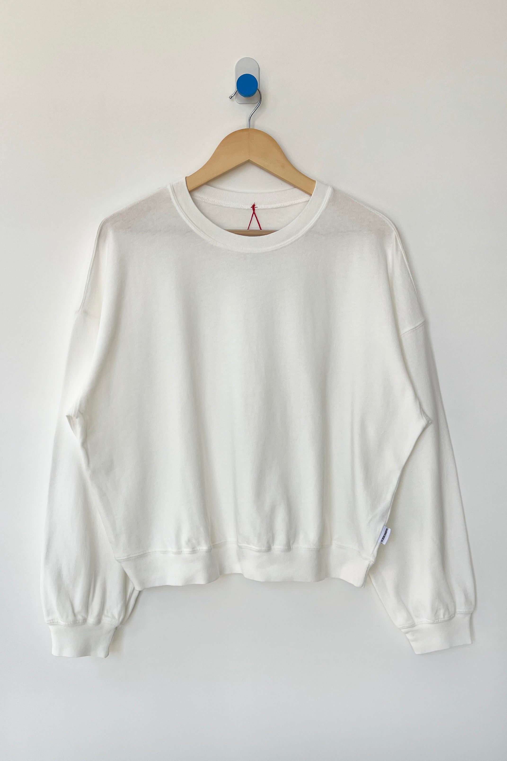 Cali Jersey Sweatshirt - Vintage White