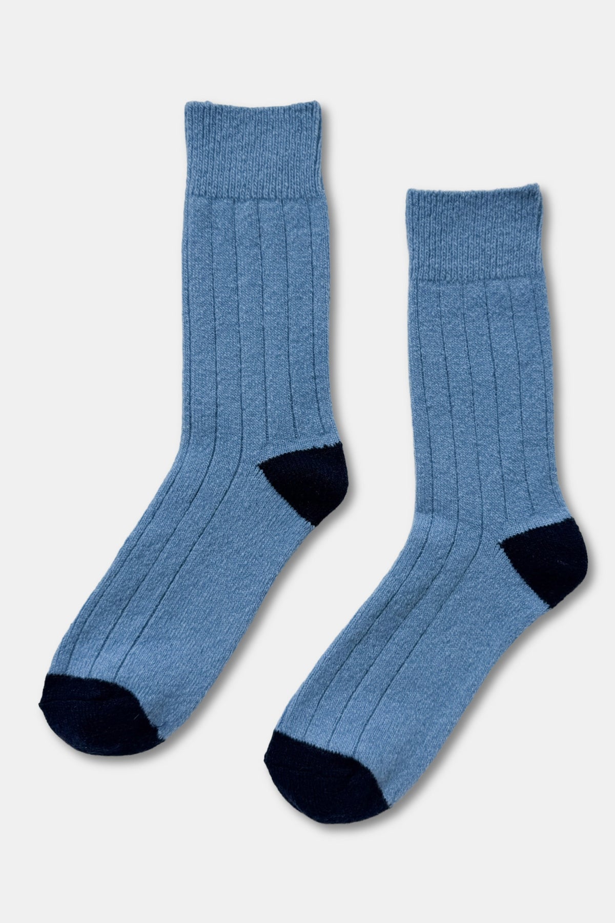 Classic Cashmere Socks - Bluebell