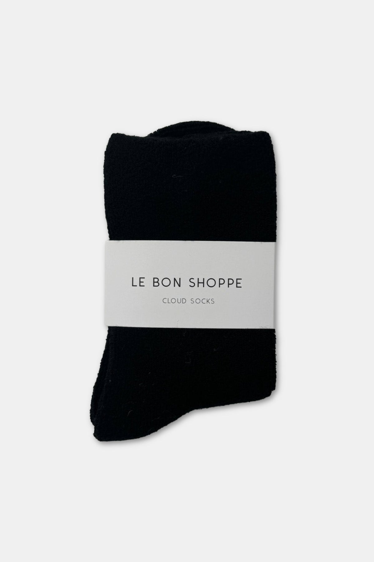 Cloud Socks - Jet Black