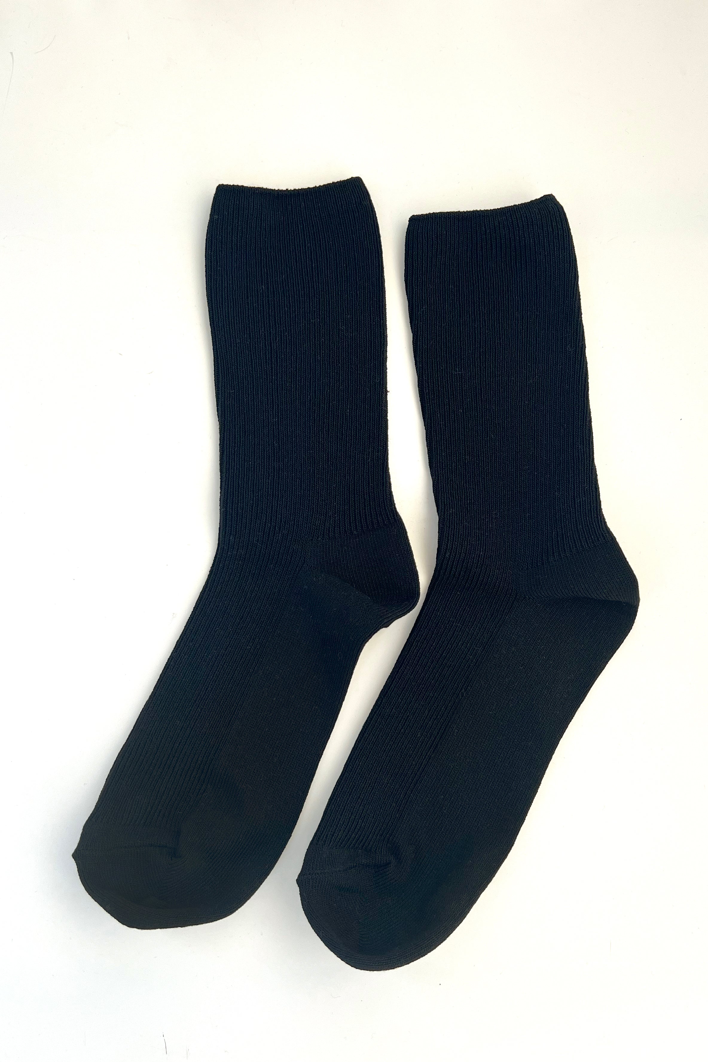Crisp Step Socks- Black