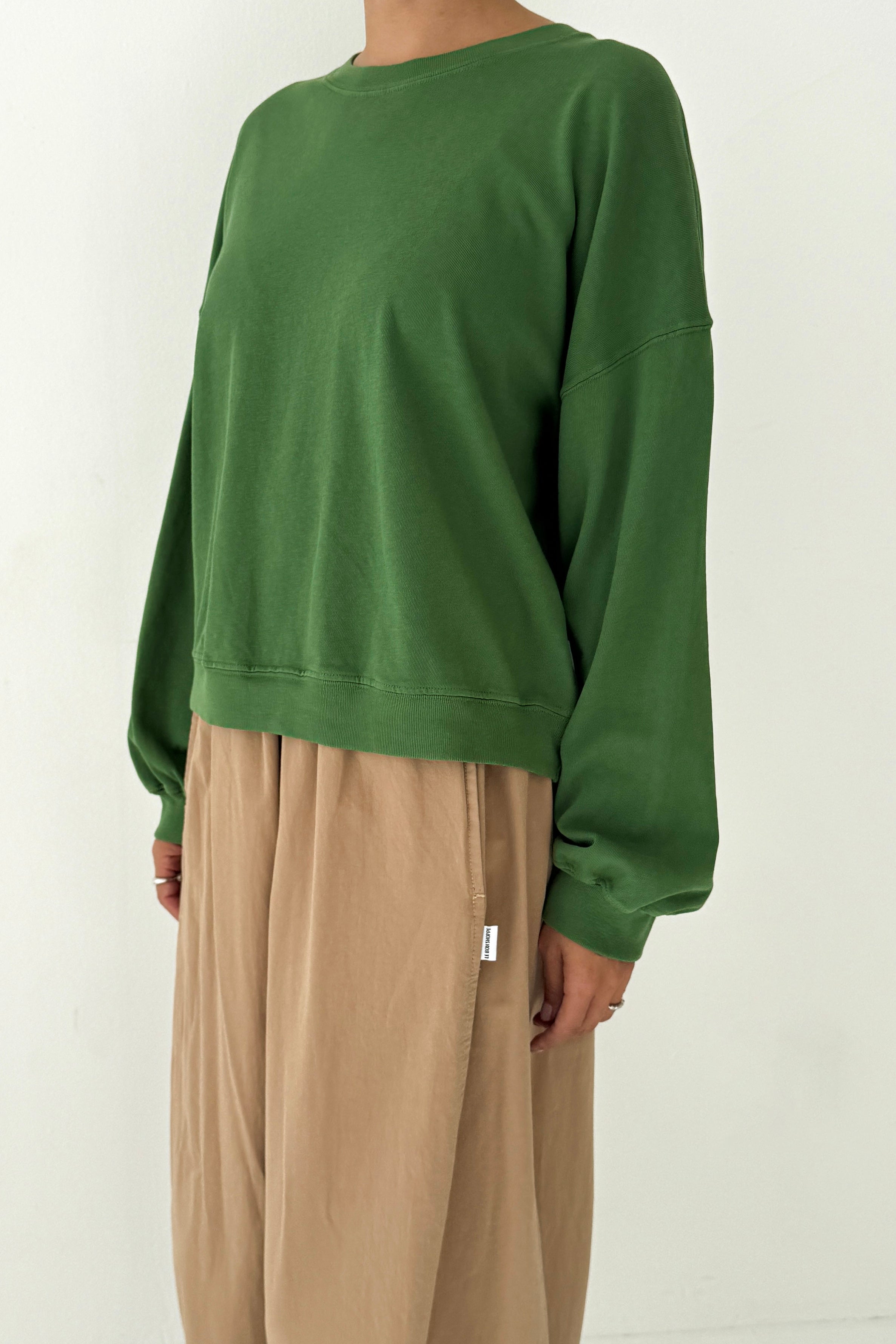 Cali Jersey Sweatshirt - Avocado