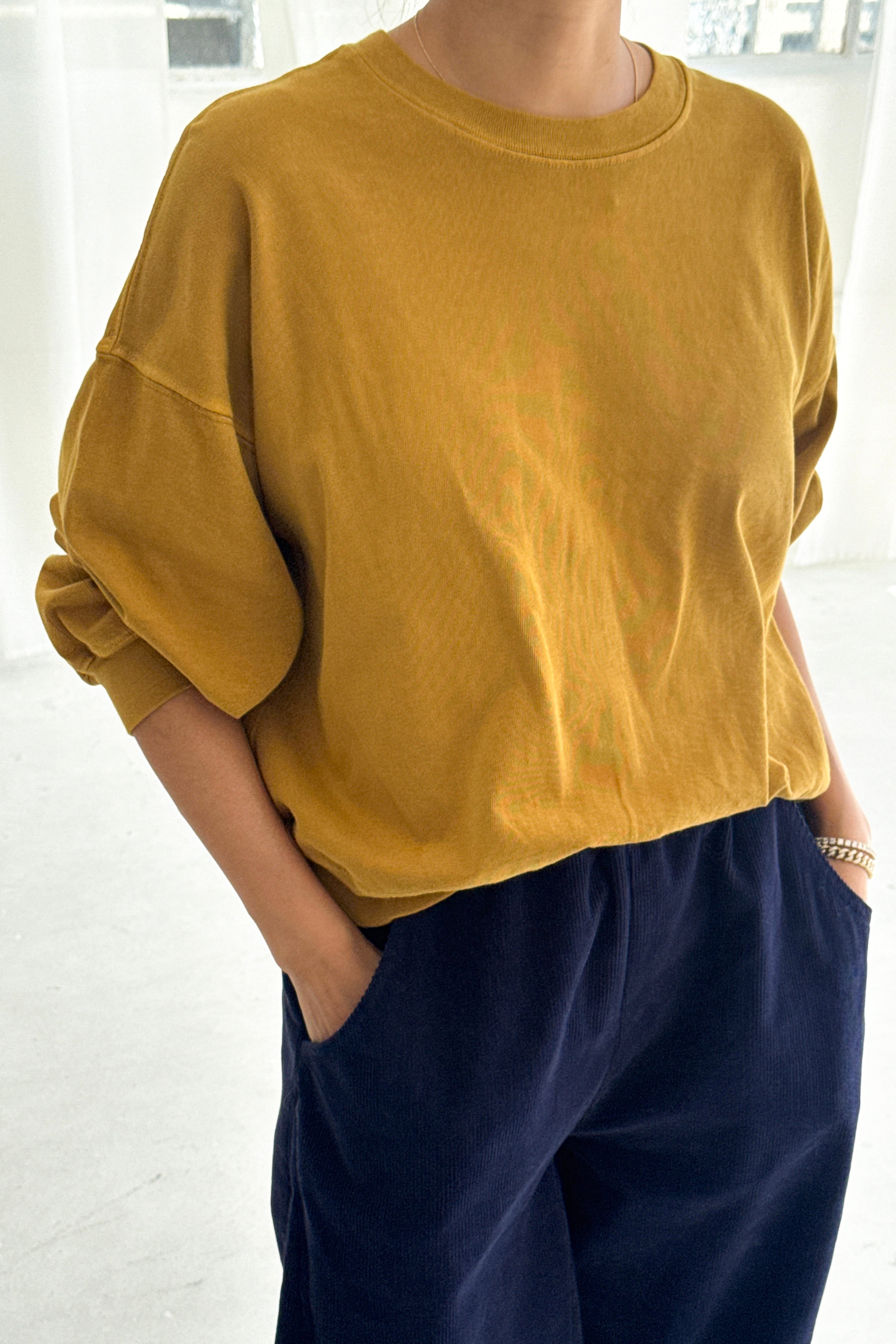 Cali Jersey Sweatshirt - Butterscotch
