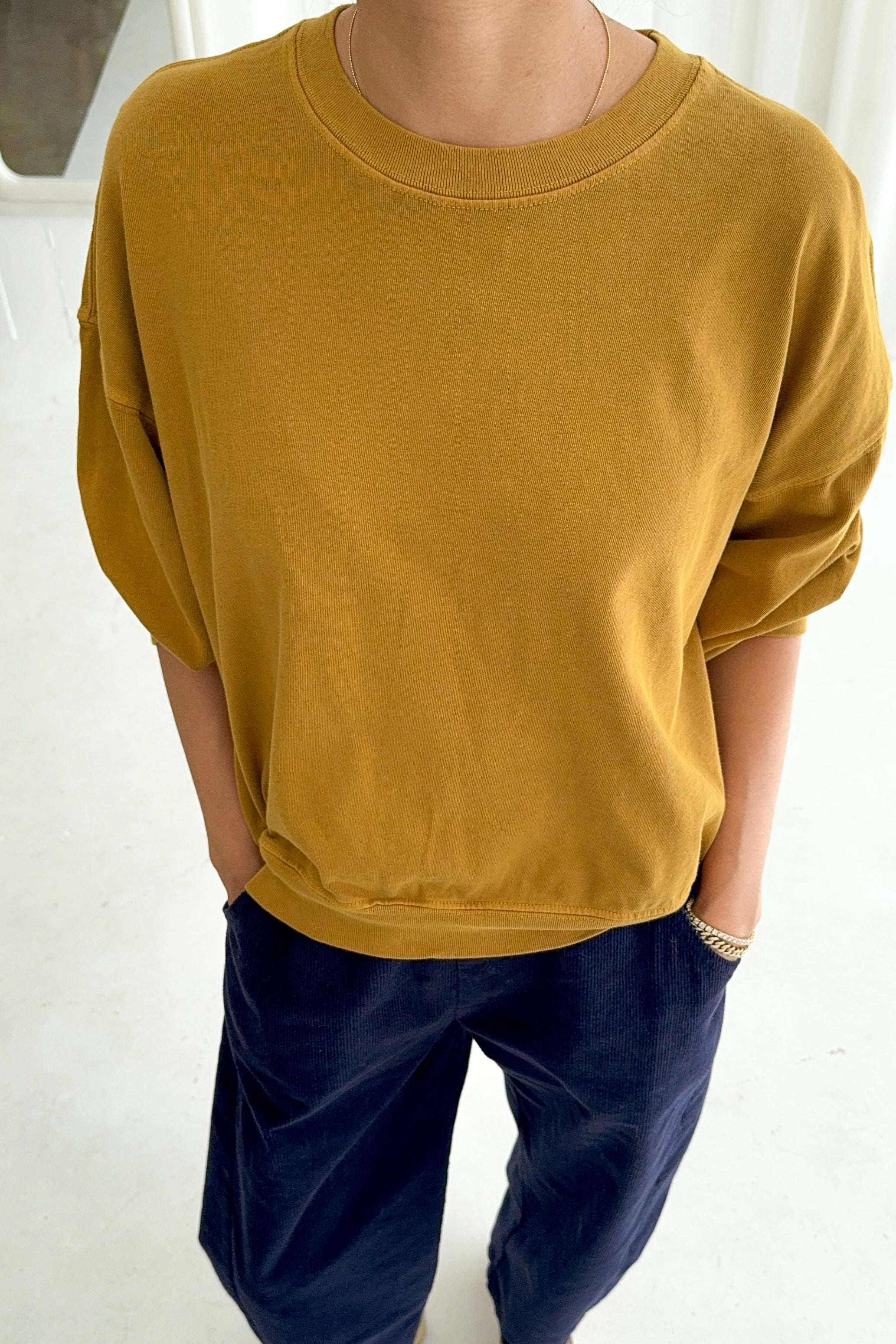 Cali Jersey Sweatshirt - Butterscotch