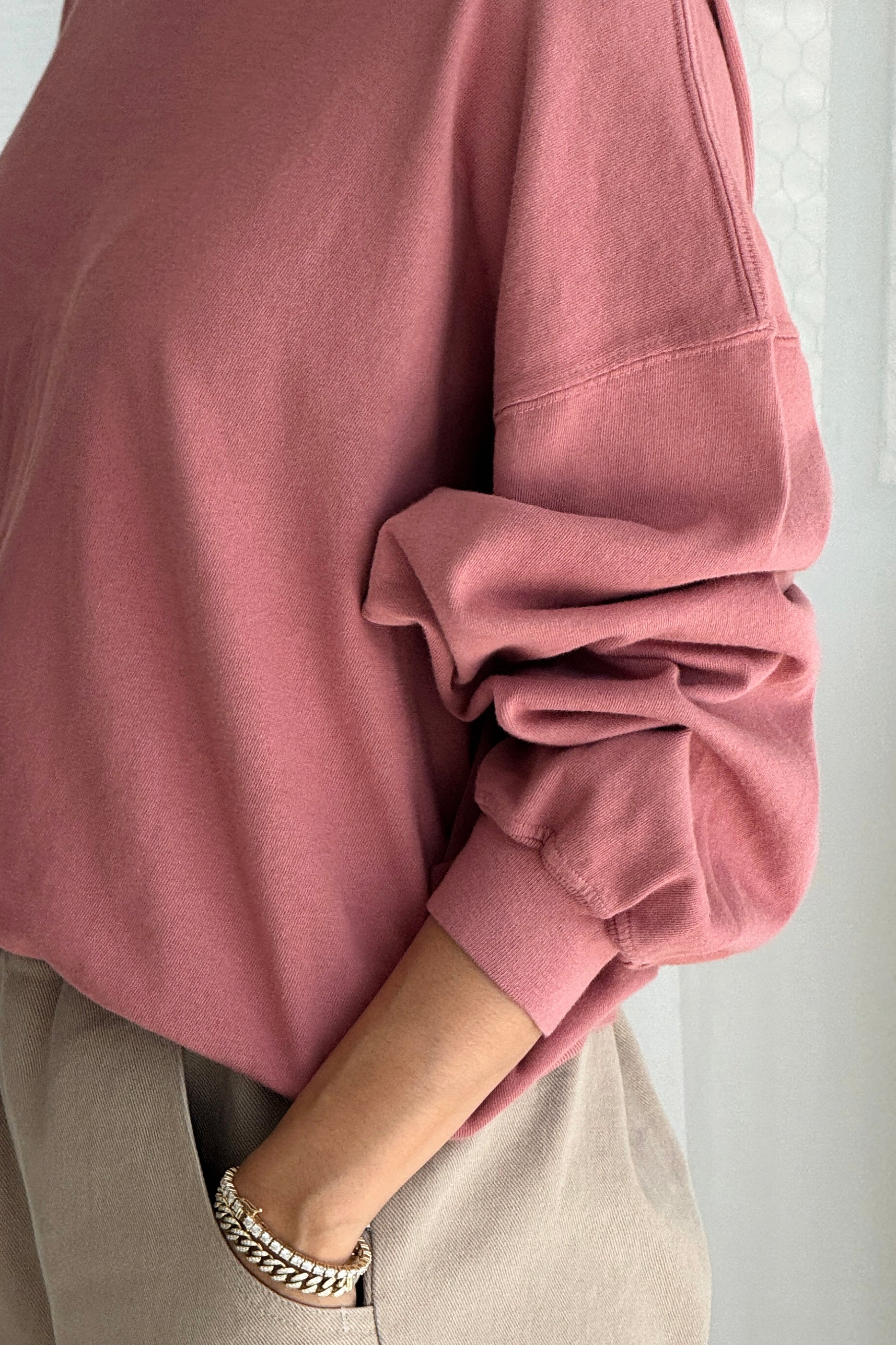 Cali Jersey Sweatshirt - Clay