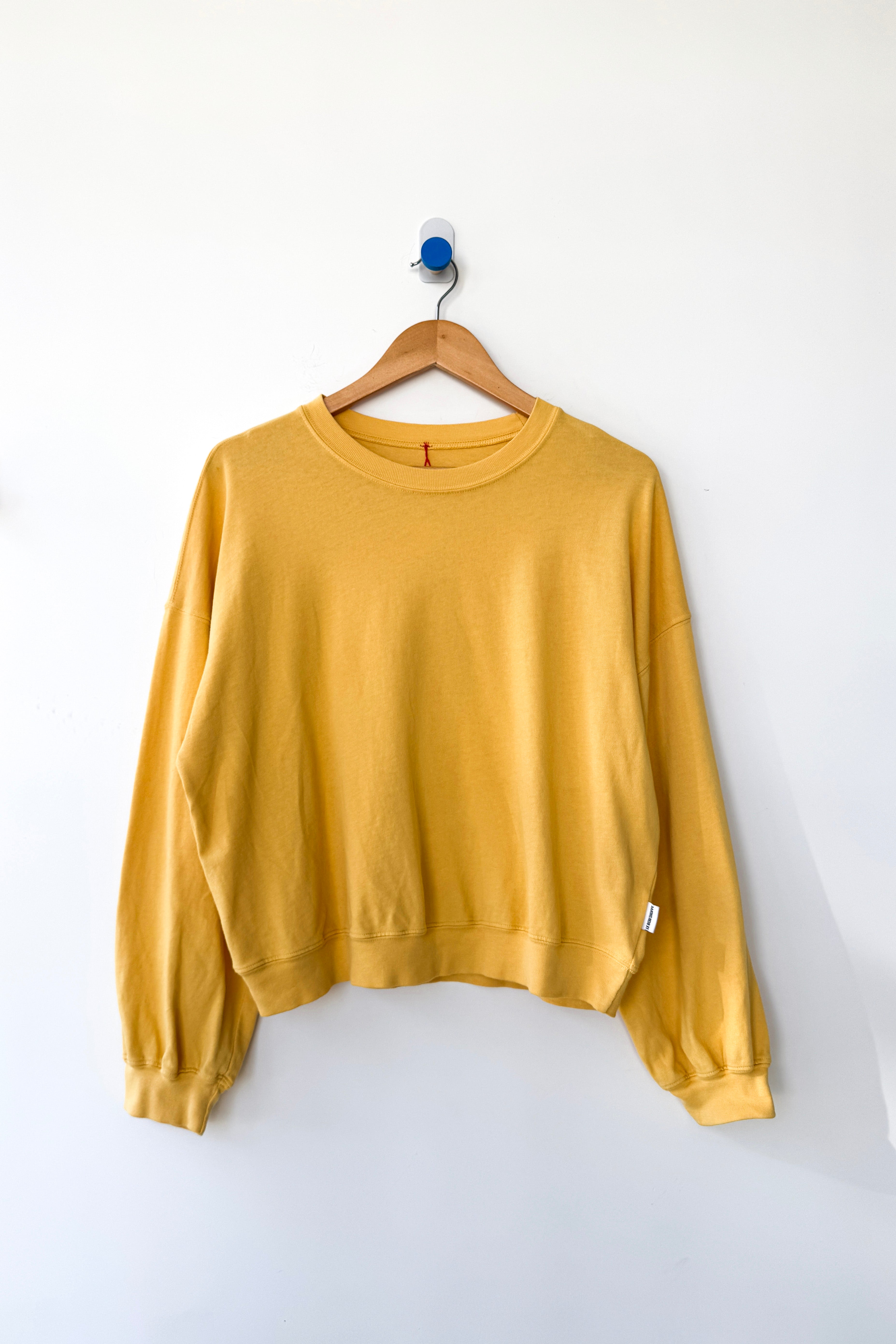 Cali Jersey Sweatshirt - Egg Yolk