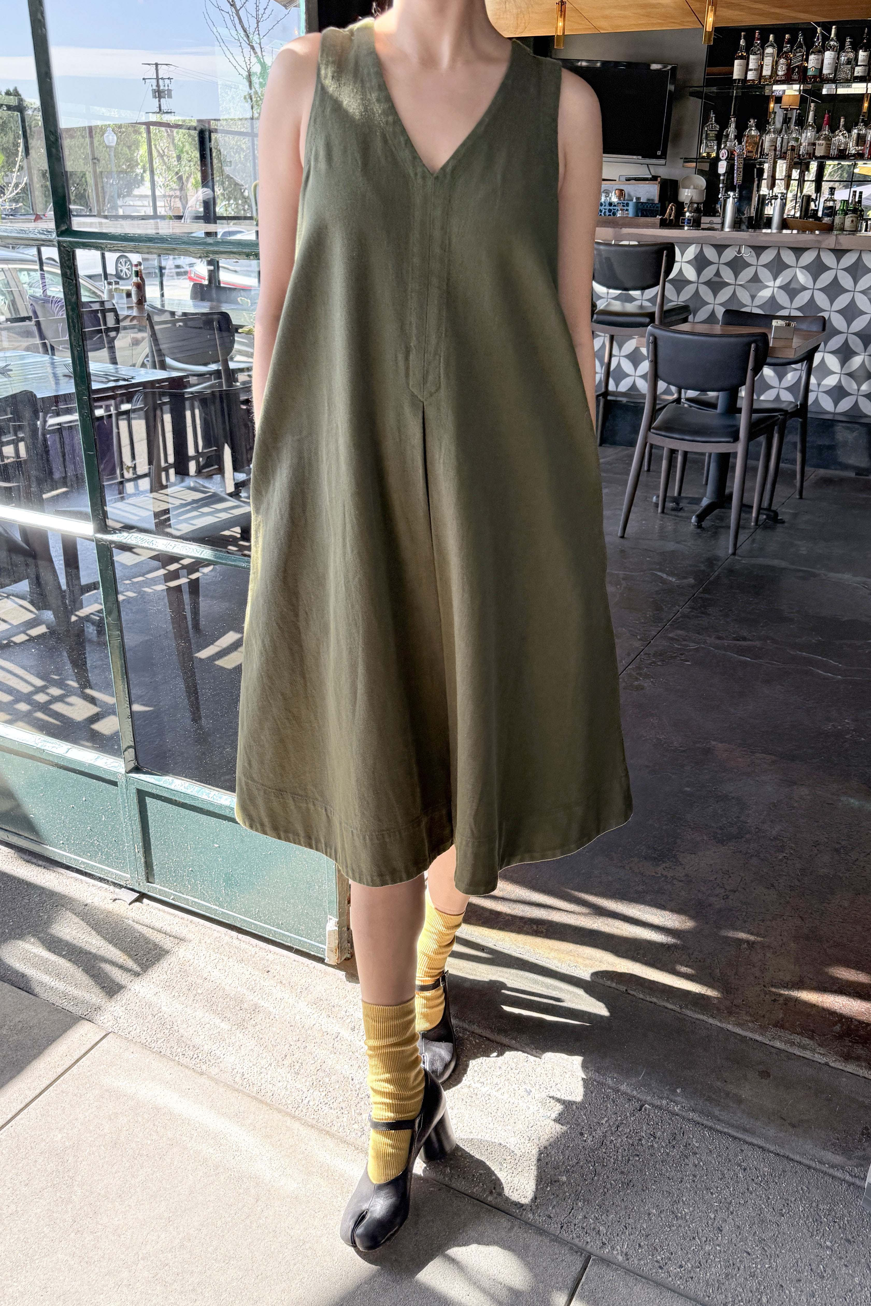 Camille Dress - Olive