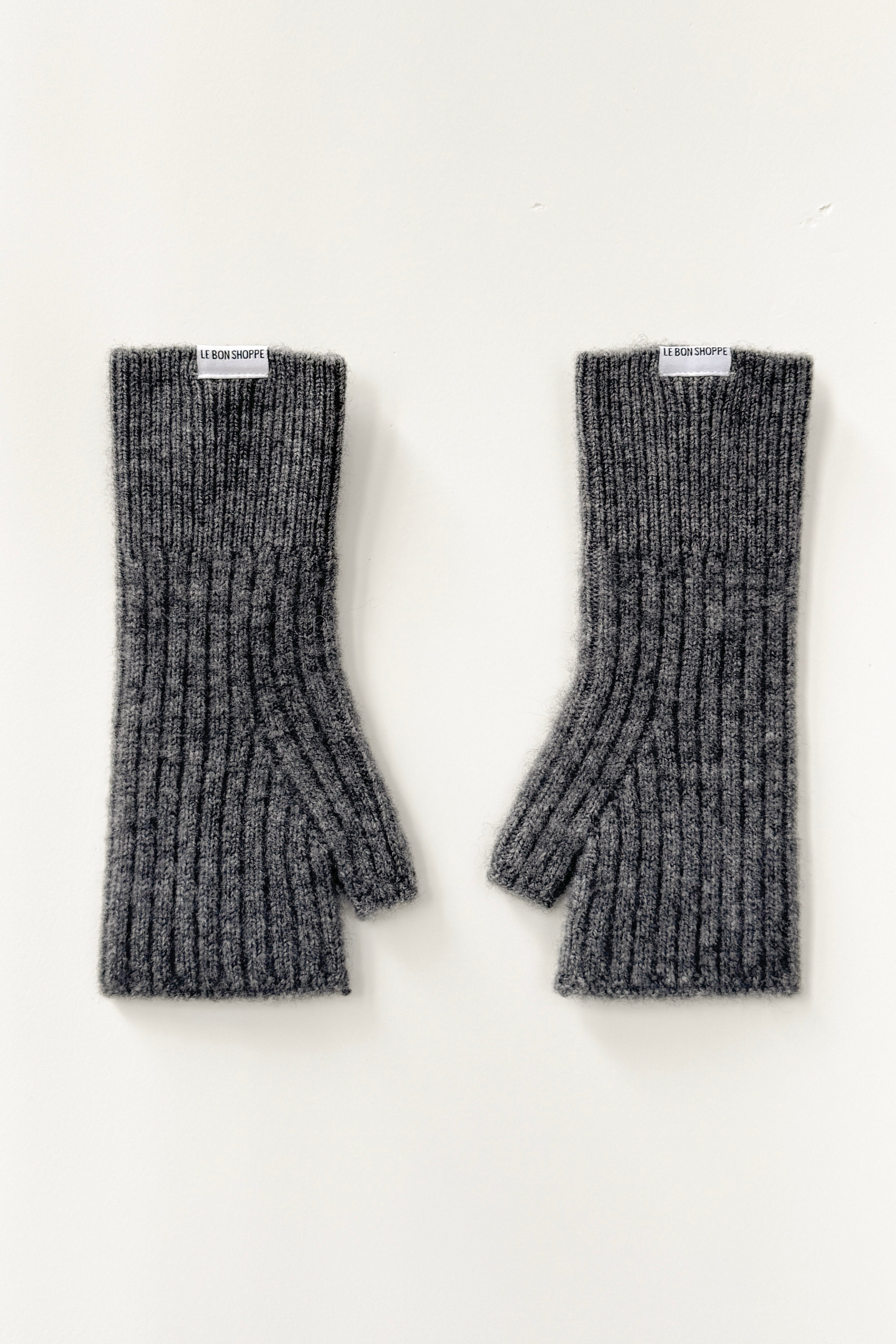 Cashmere Wrist Warmer - Charcoal