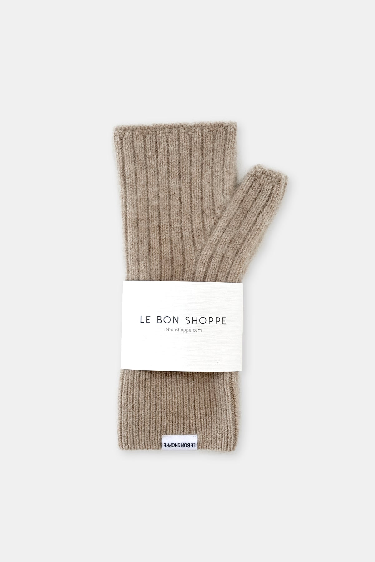 Cashmere Blend Wrist Warmer - Toasted Almond