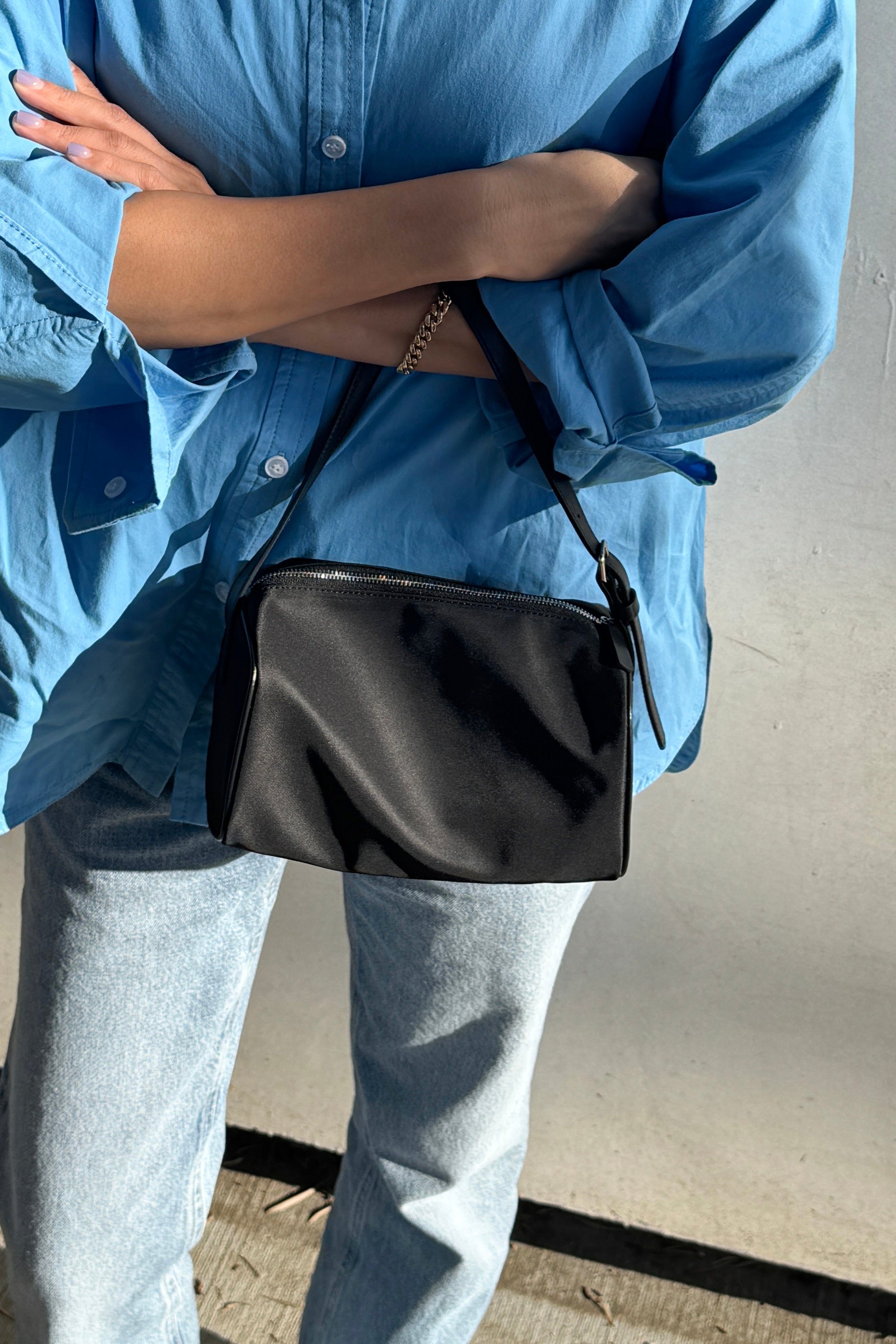 City Mini Bag - Black Nylon