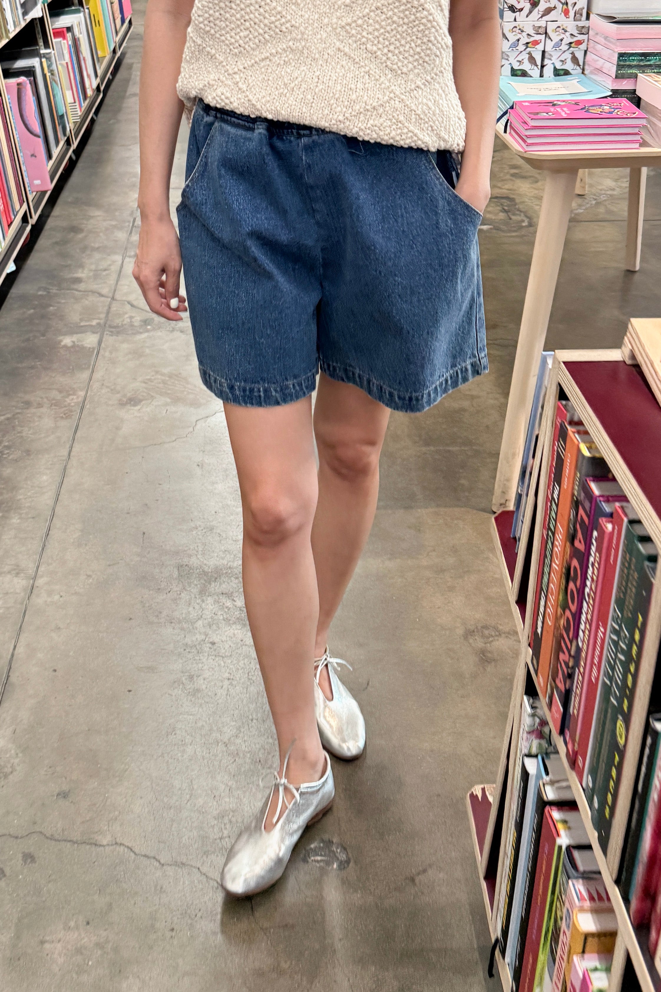 City Shorts - Blue Denim