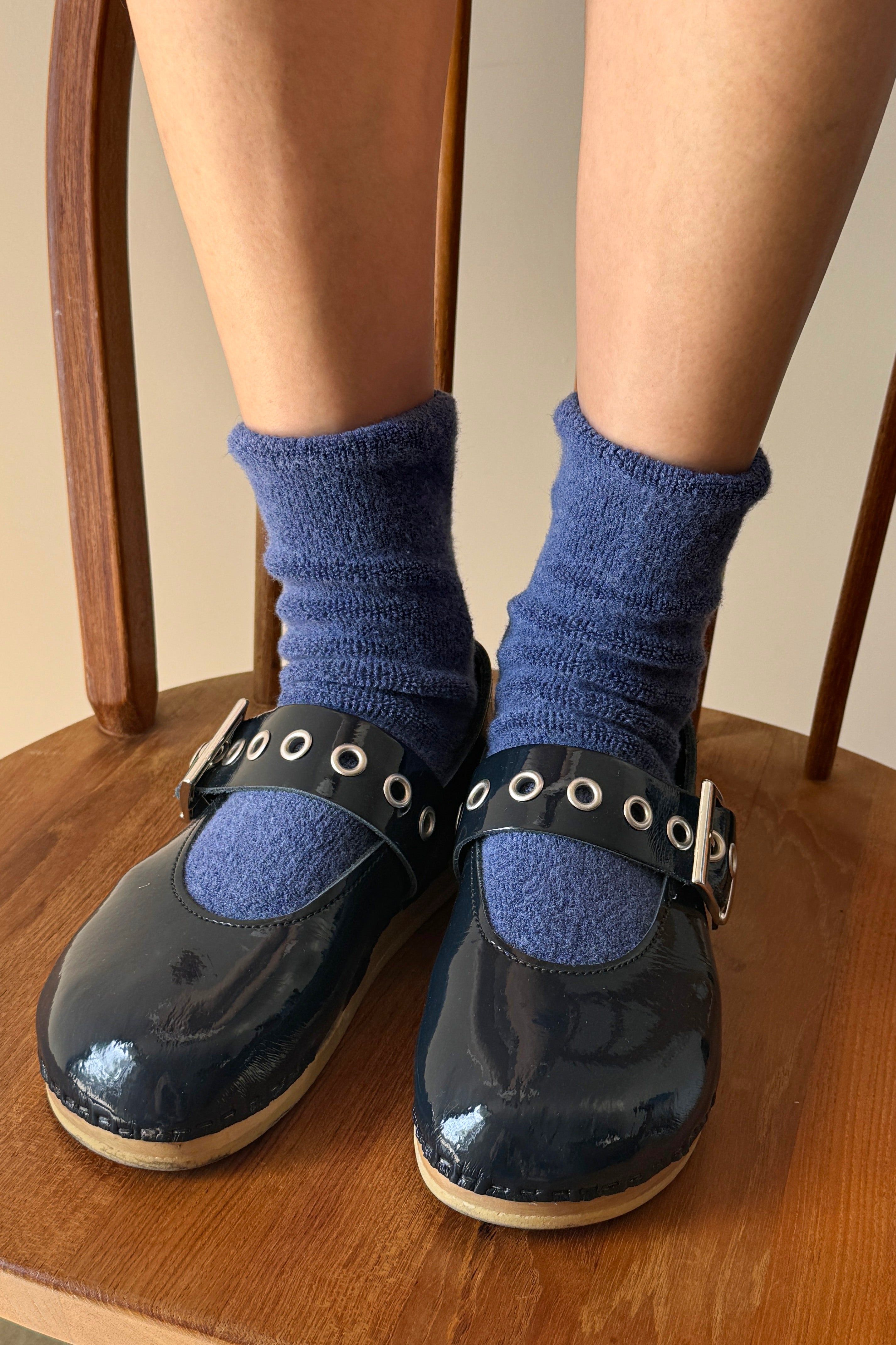 Cloud Socks - Bijou Blue