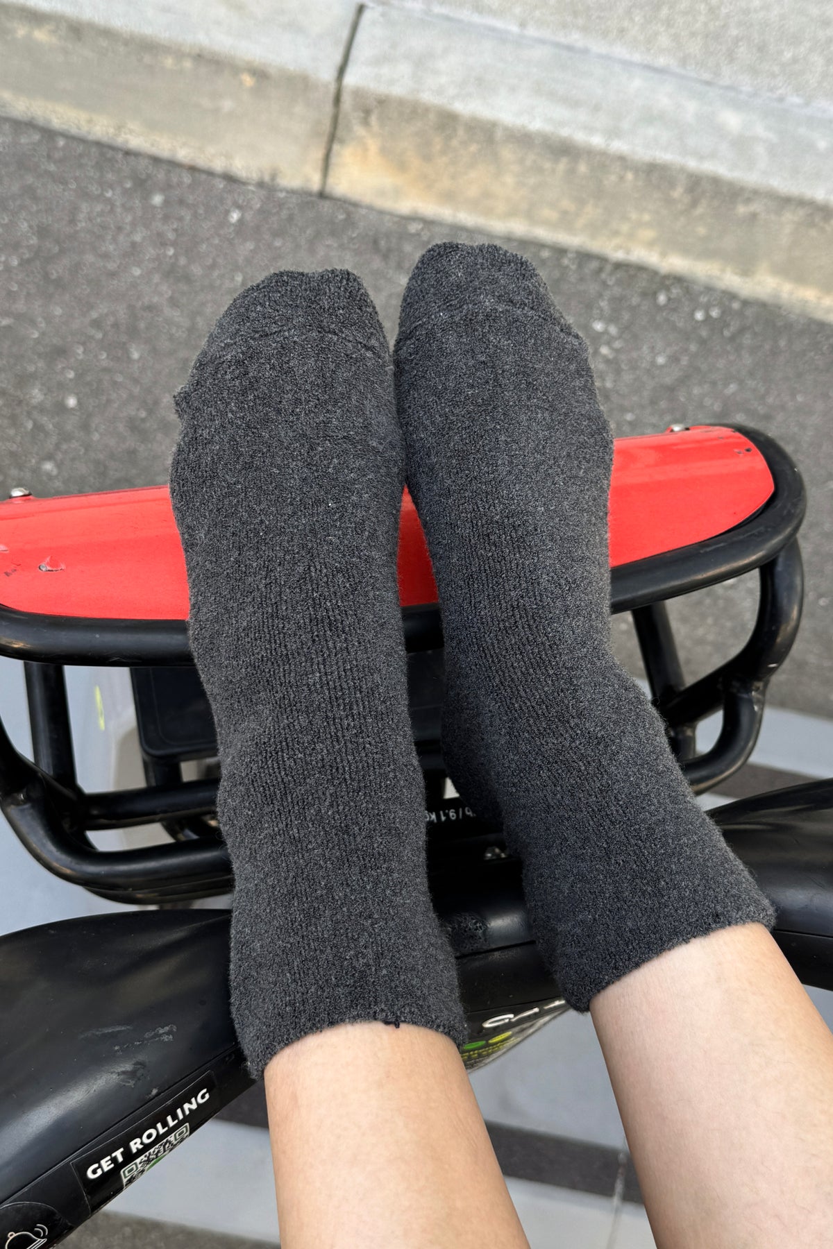 Cloud Socks - Charcoal