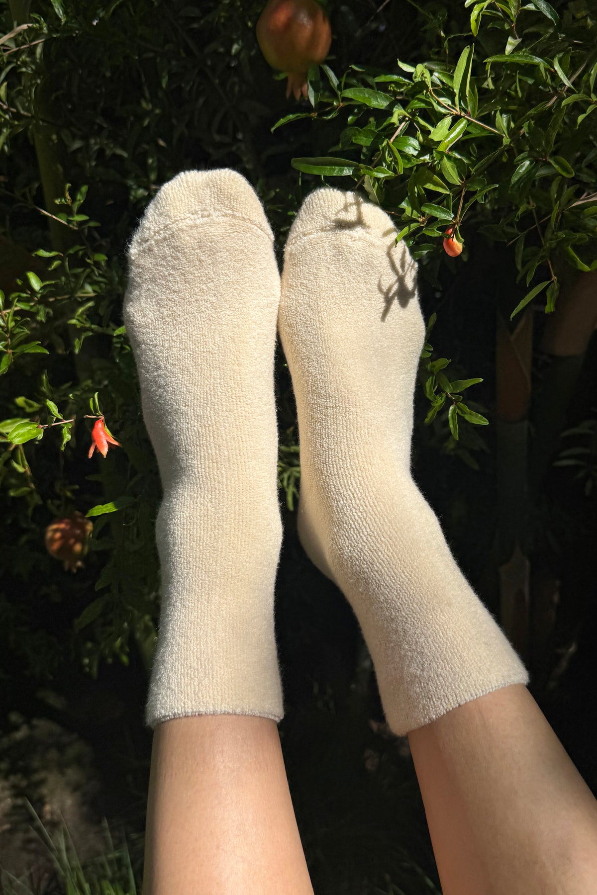 Cloud Socks - Ecru