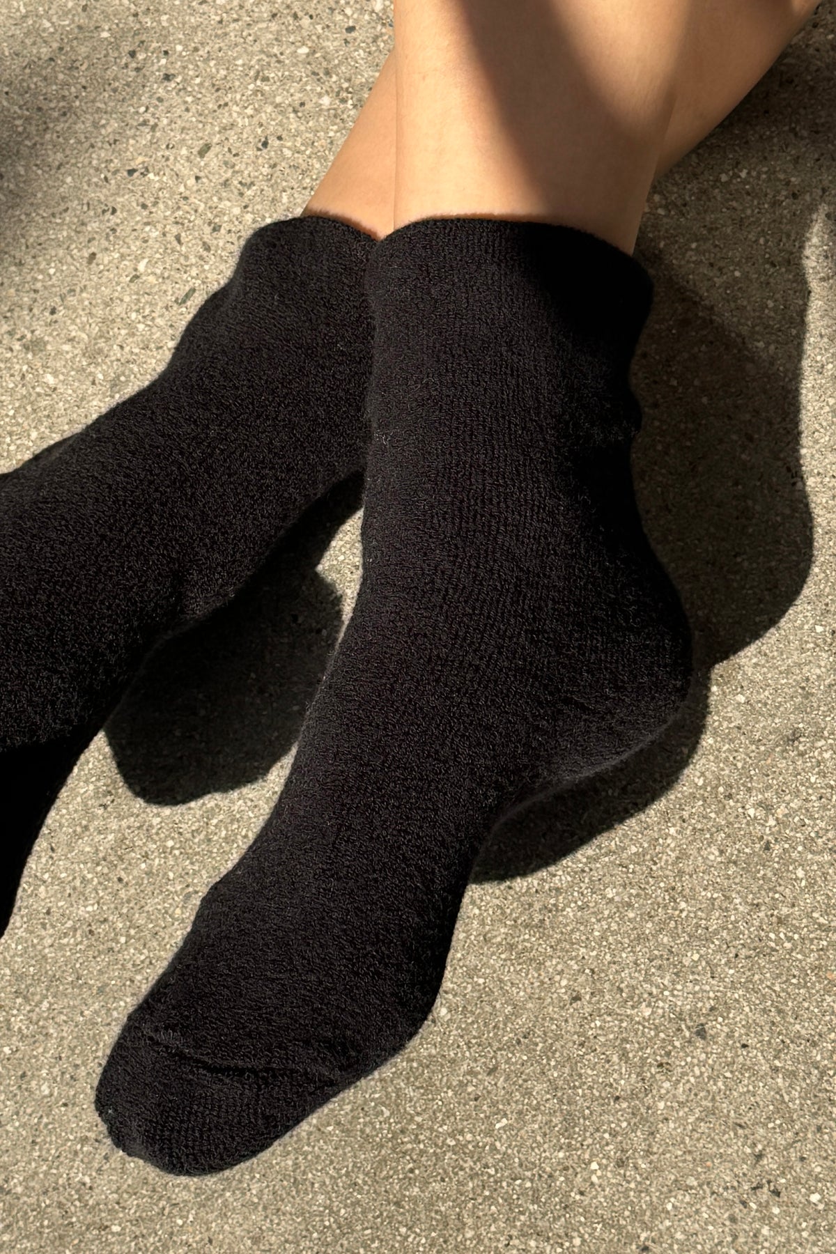 Cloud Socks - Jet Black