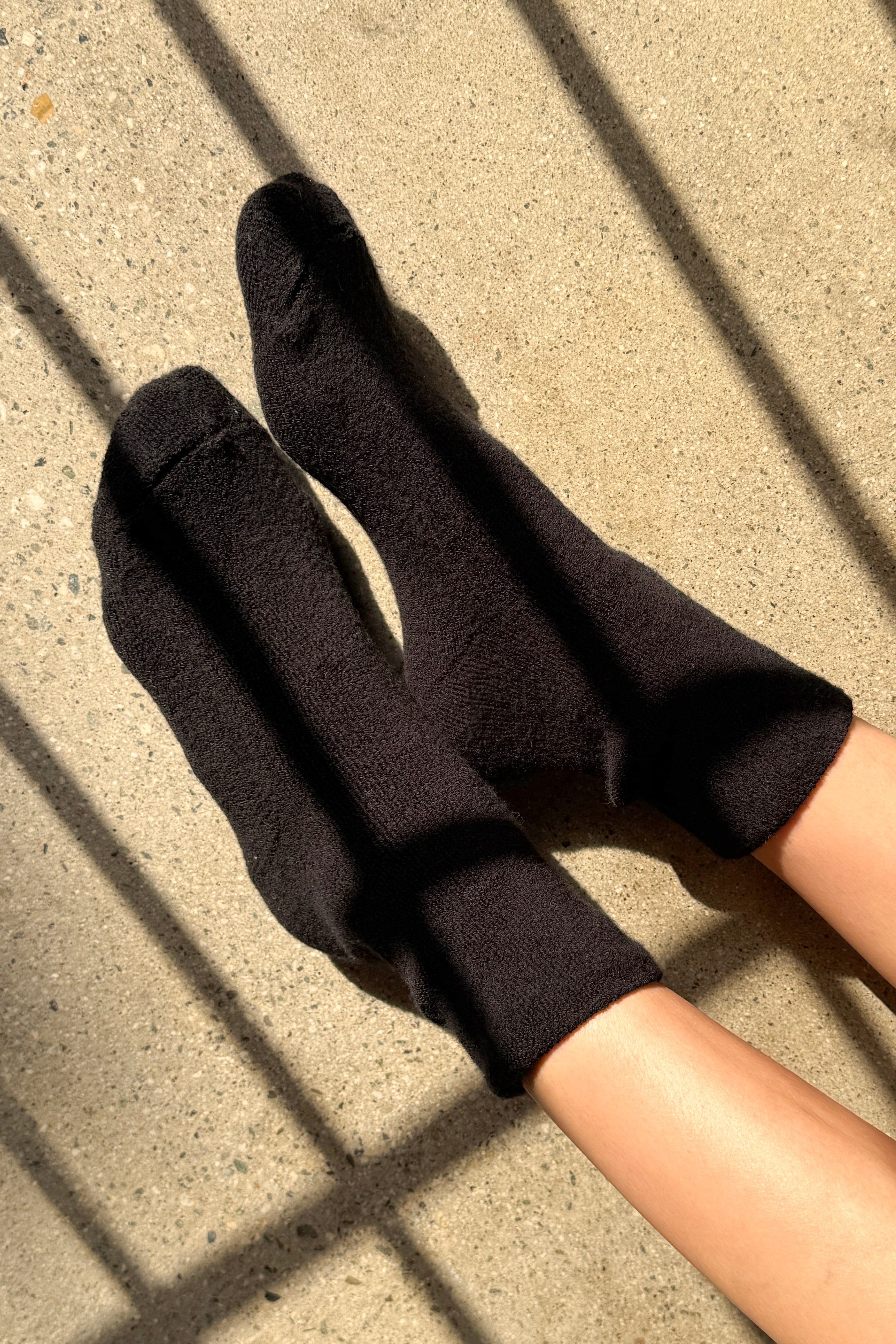Cloud Socks - Jet Black