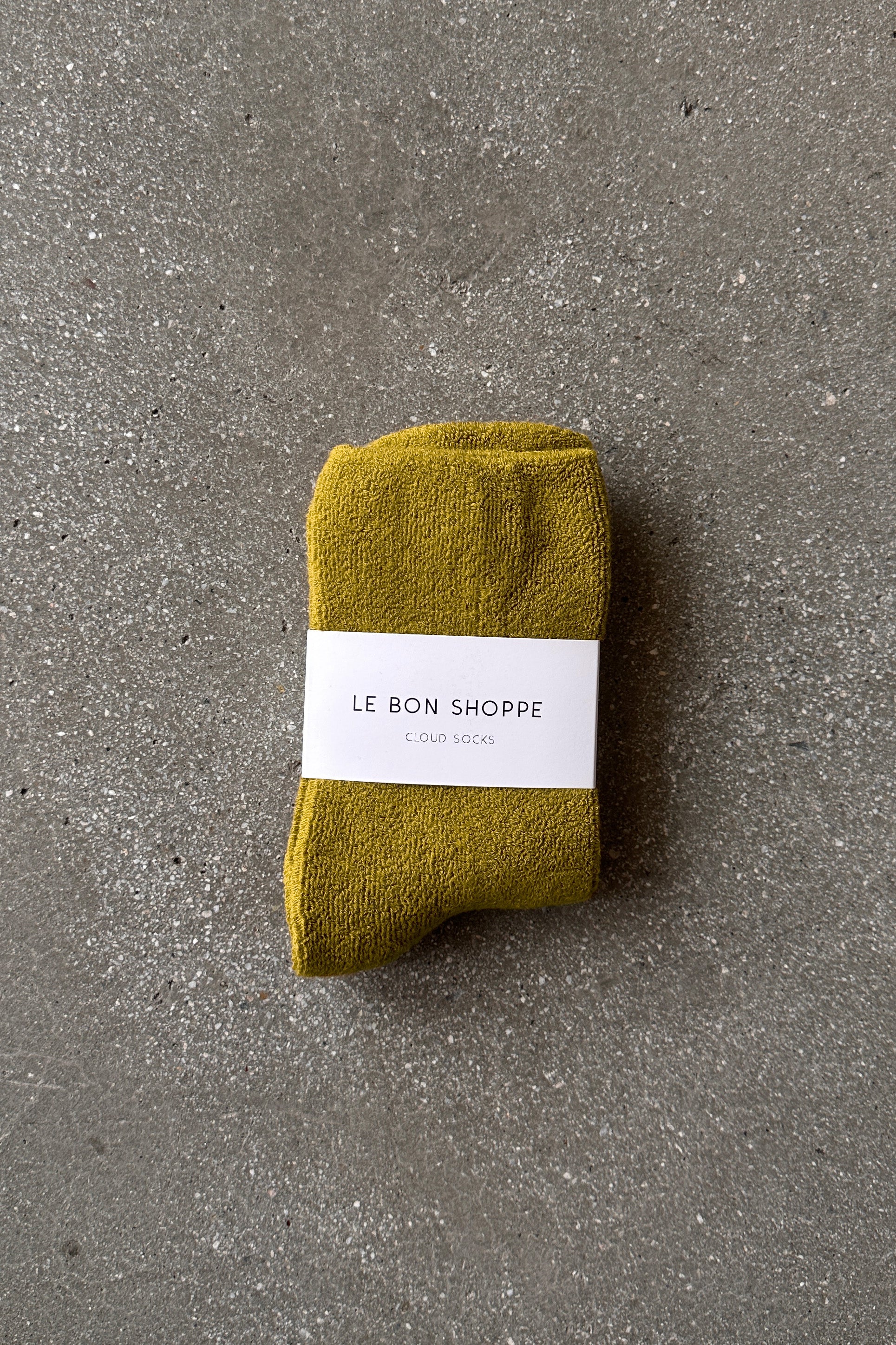 Chaussettes Nuage - Vert Olive