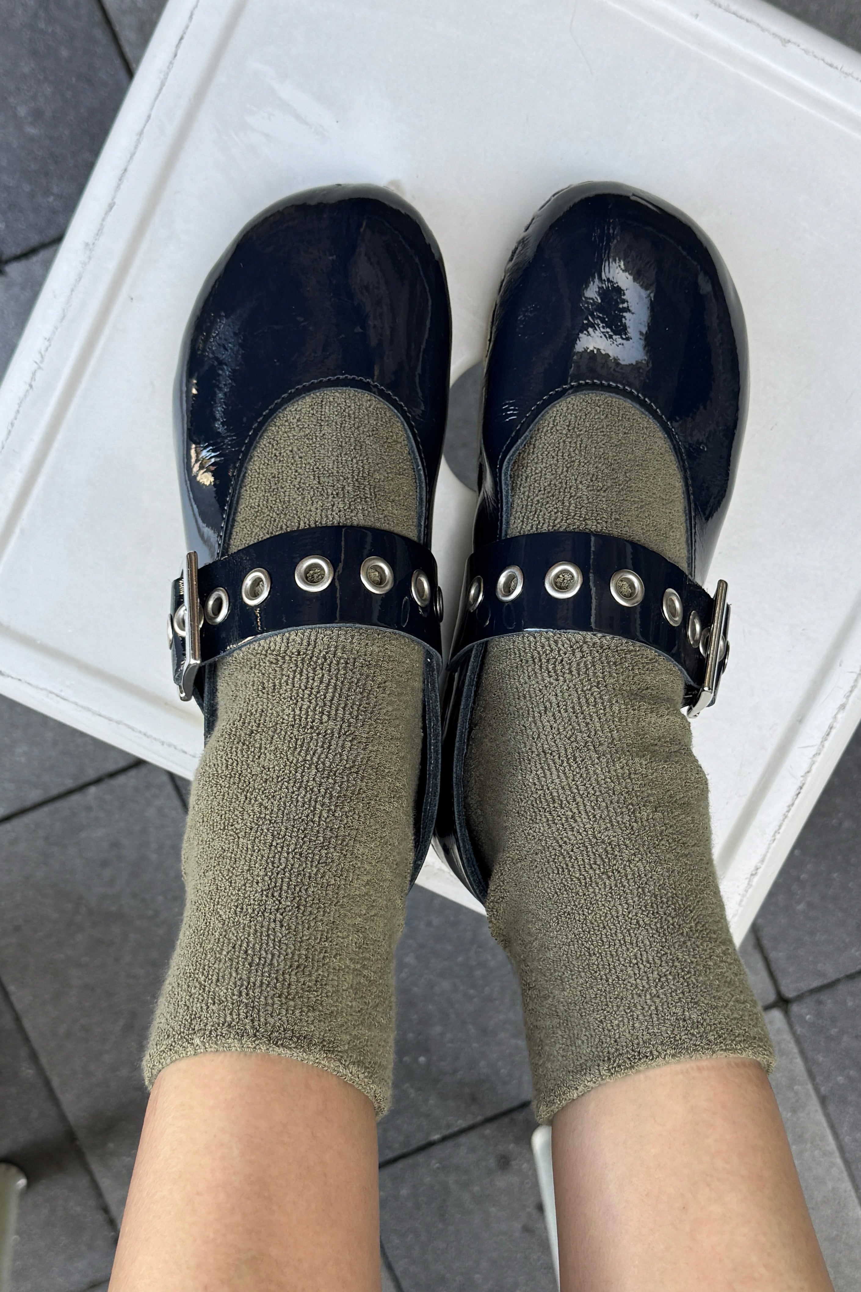 Cloud Socks - Muted Sage