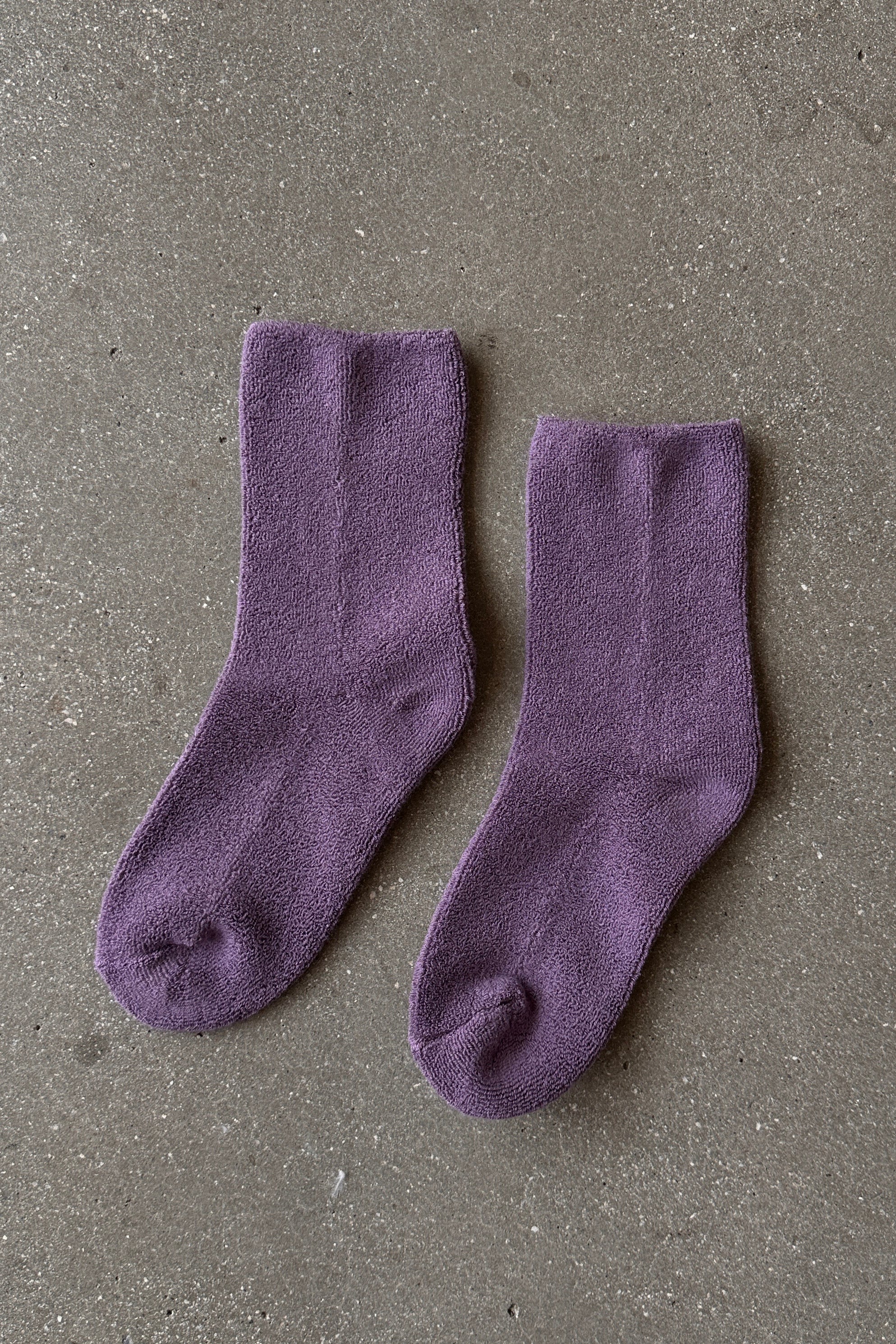 Chaussettes Nuage - Prune