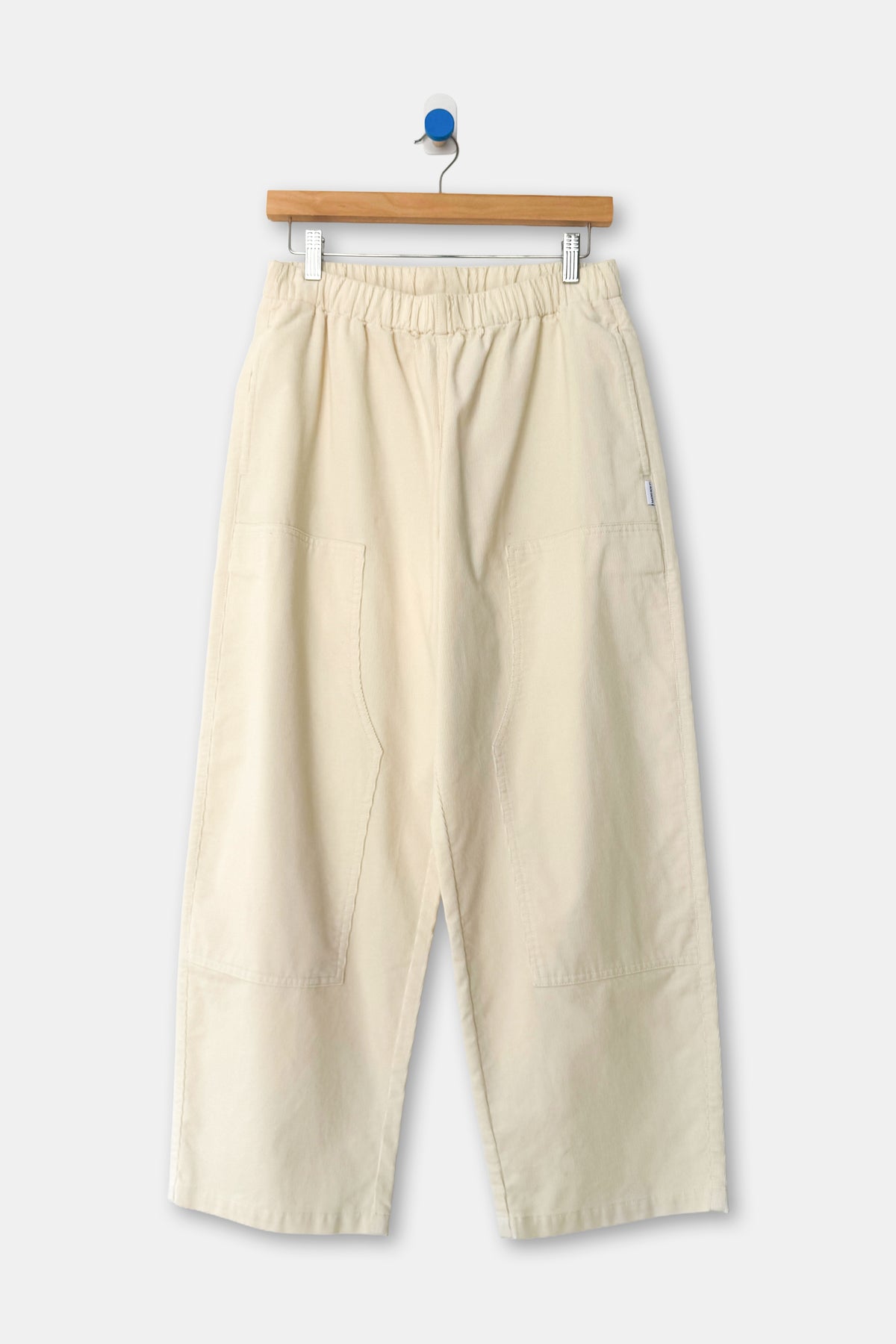 Corduroy Gardener's Pants - Salt