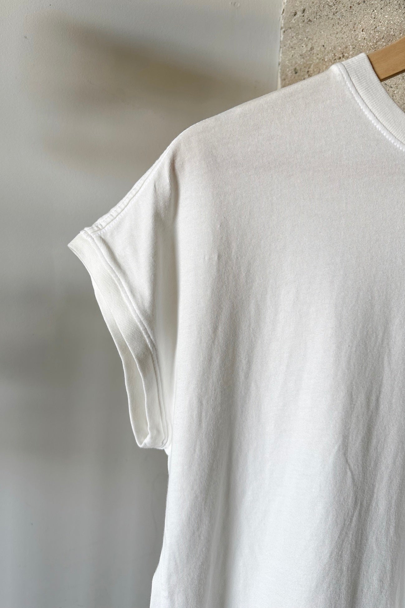 T-shirt Ease - Blanc Vintage