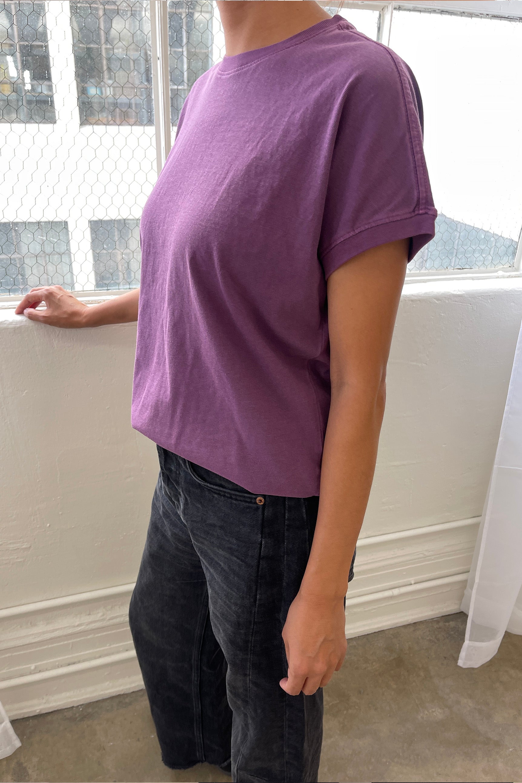 Ease Tee - Plum