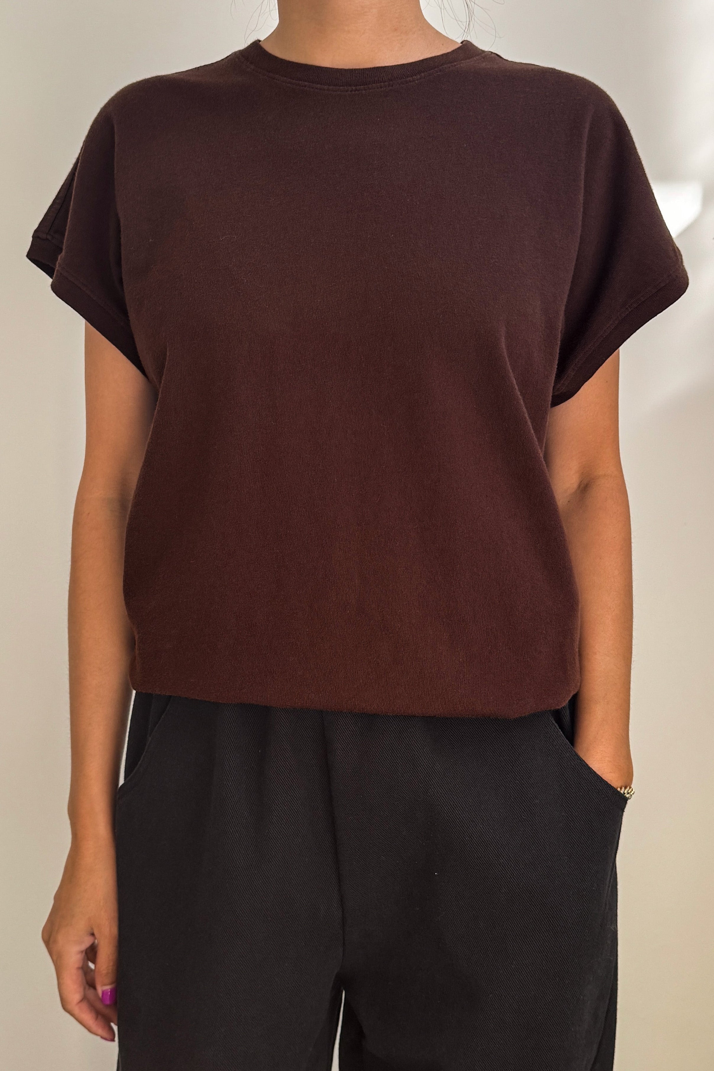 Ease Tee - Dark Cacao