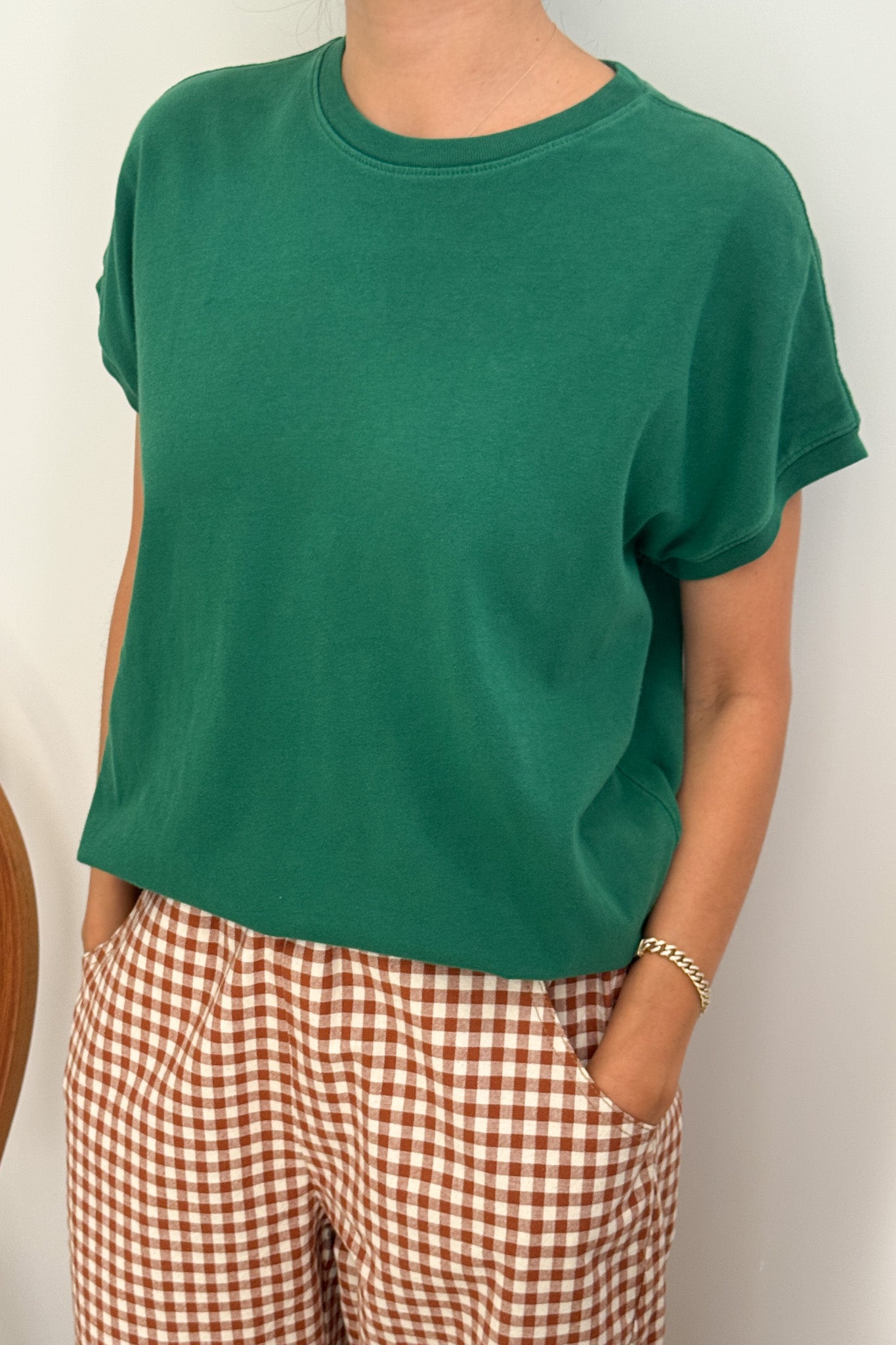 Ease Tee - Deep Green