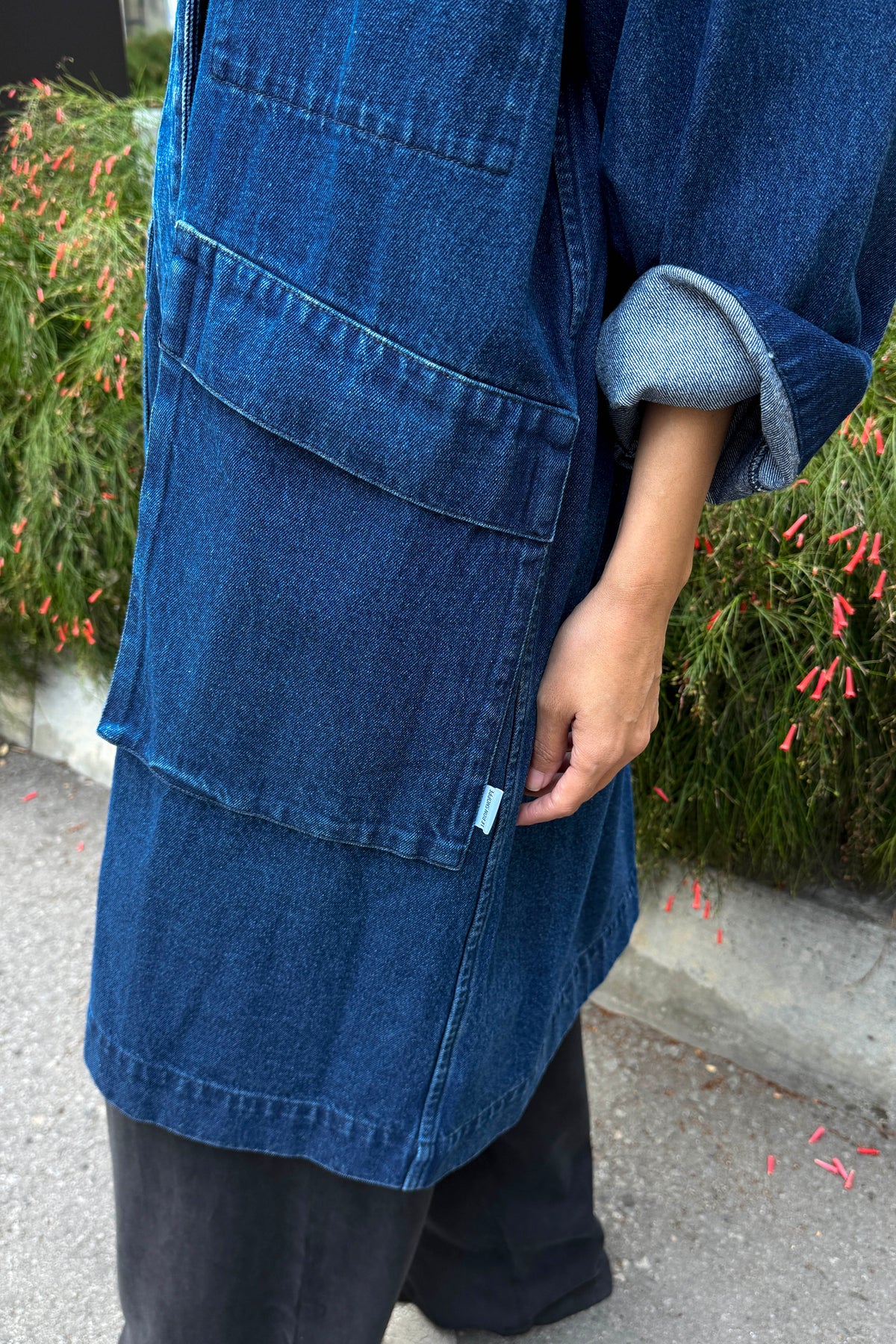 Easy Trench - Dark Denim