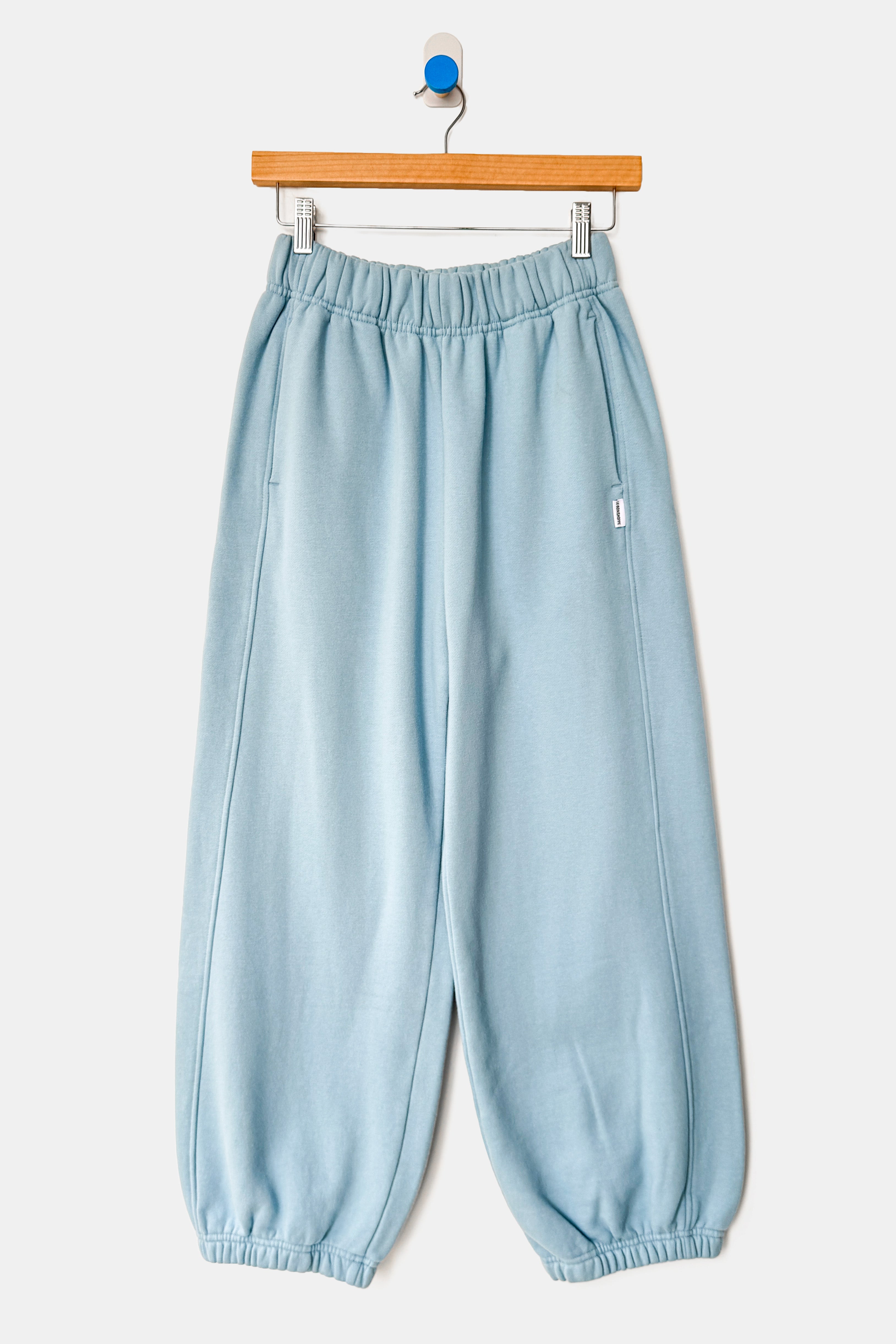 French Terry Balloon Pants - Dream Blue
